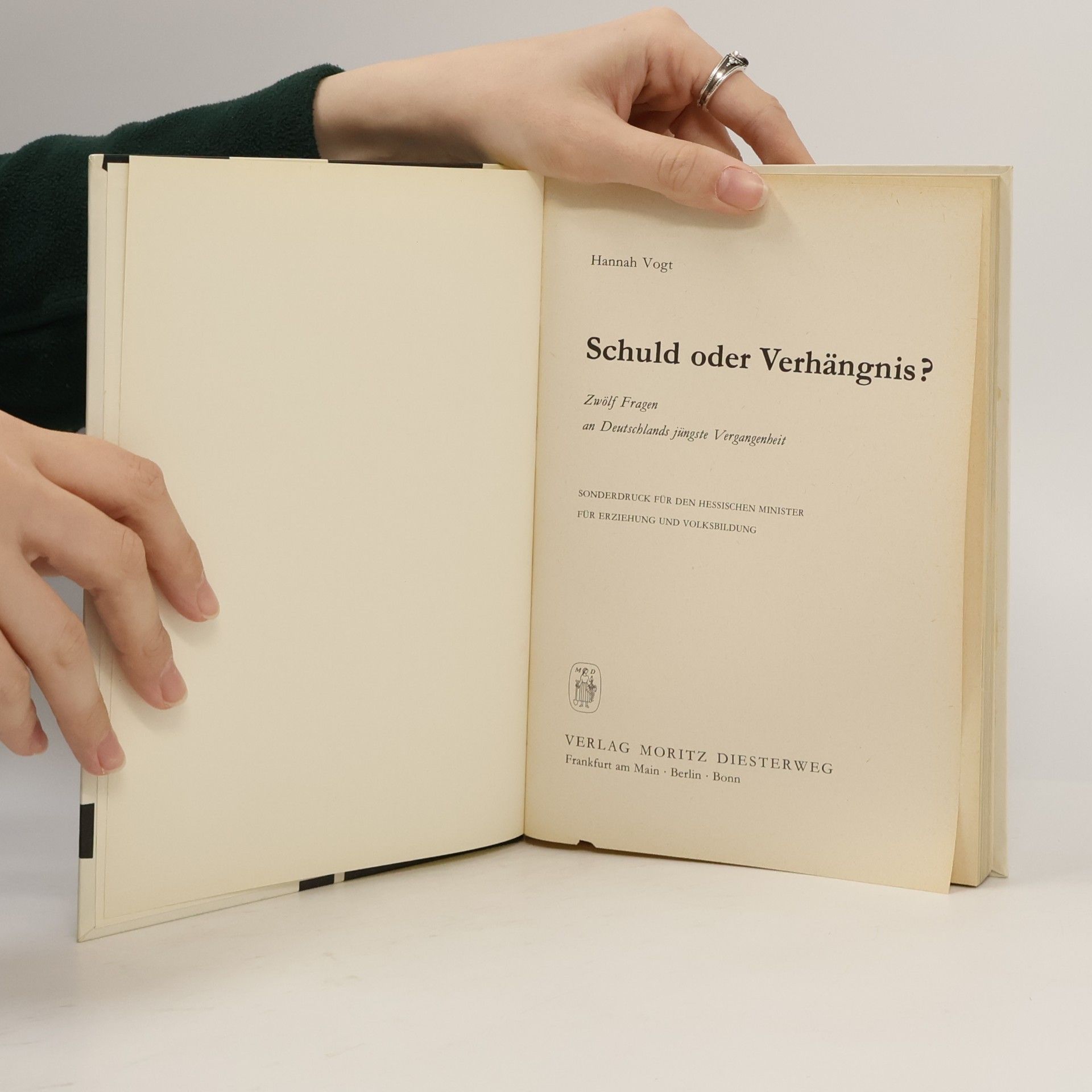 Hannah Vogt Schuld oder Verhängnis?