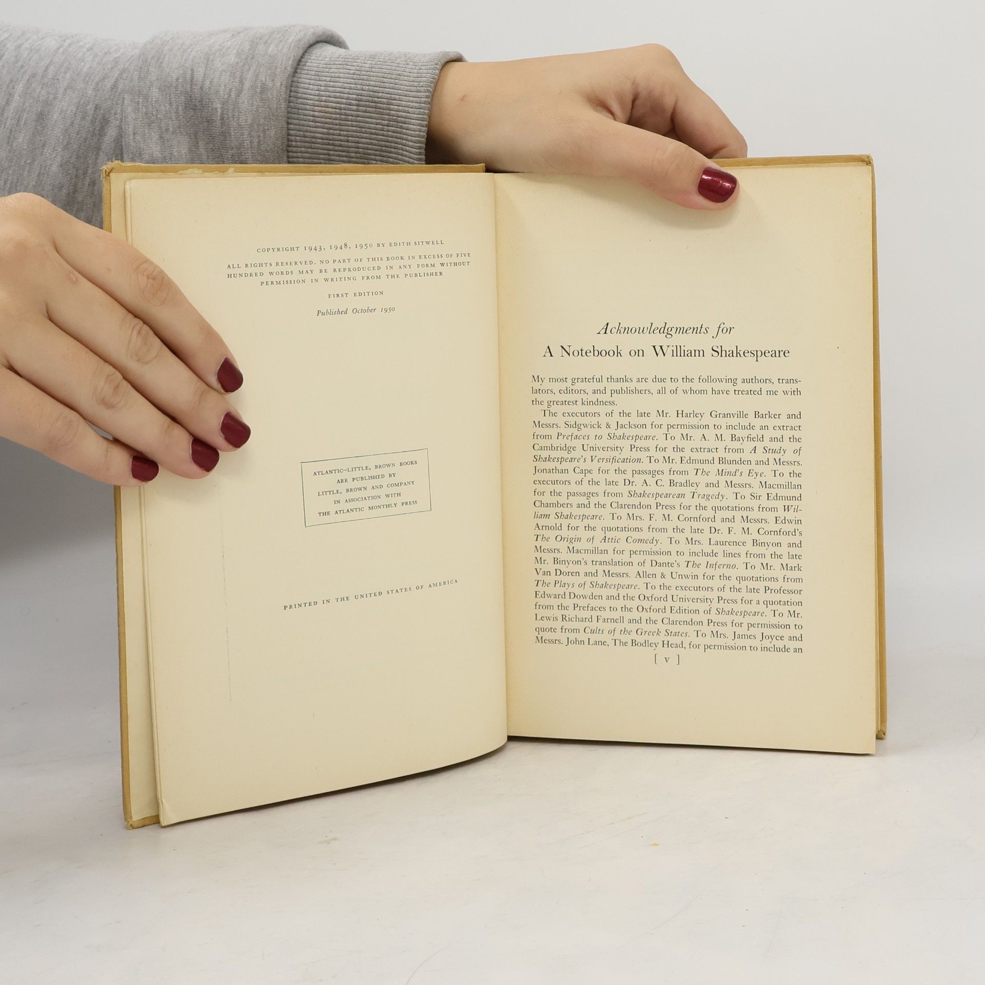 Sitwell Edith A Poet's Notebook