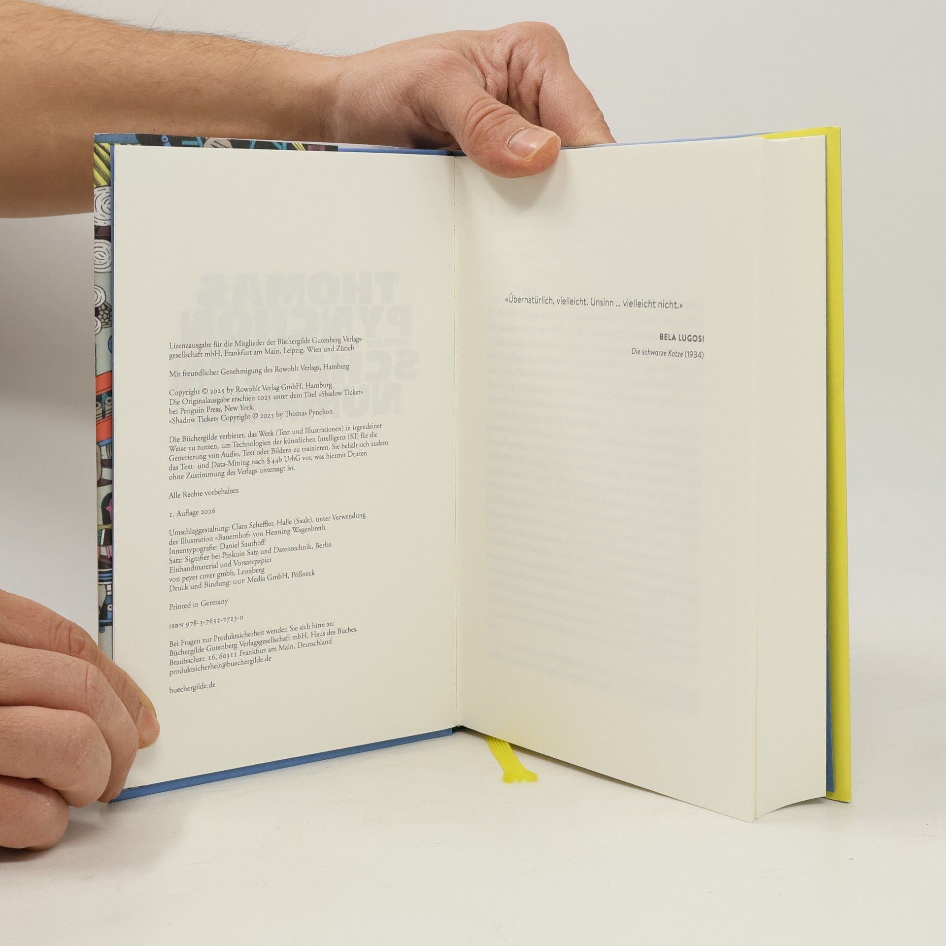 Thomas Pynchon Schatten Nummer