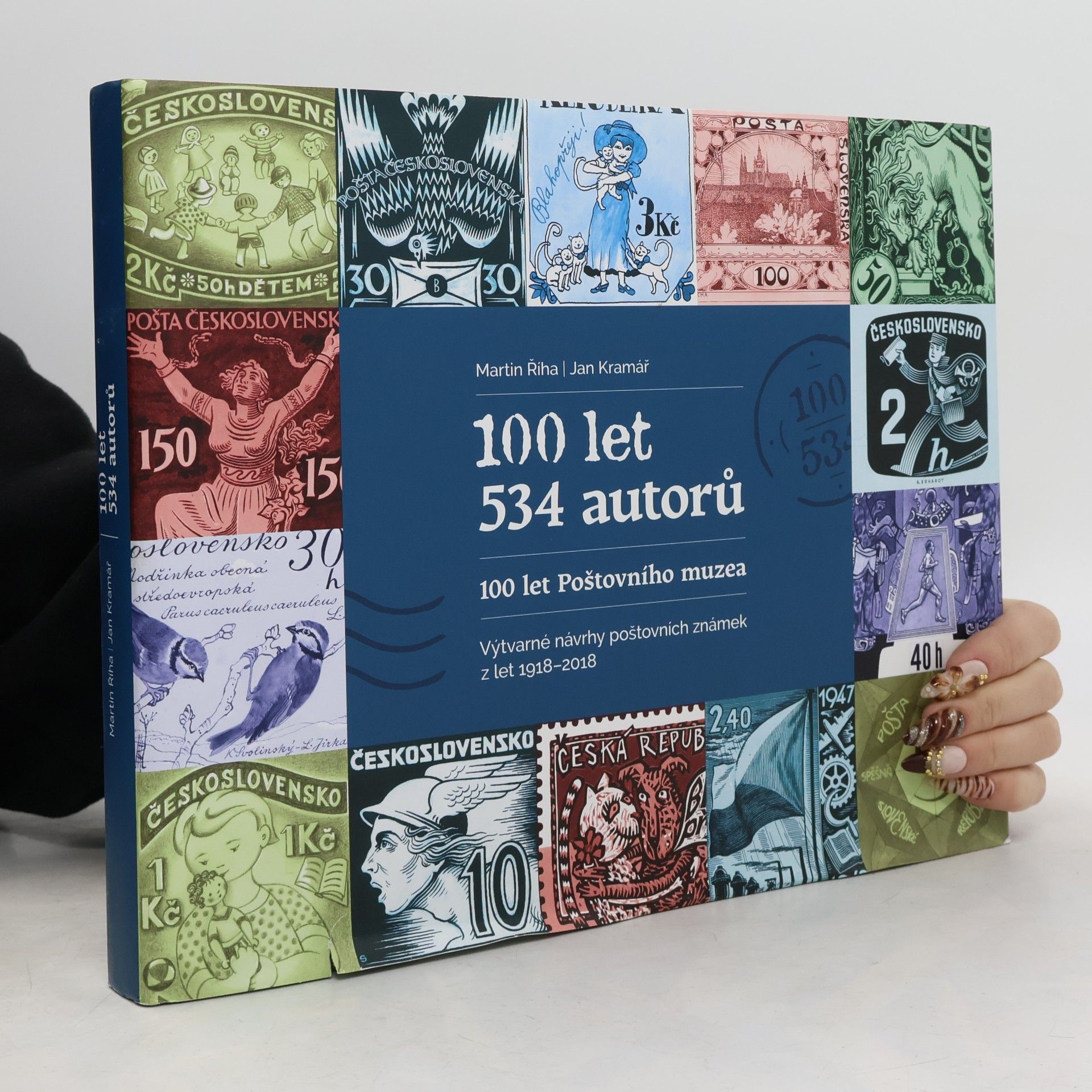 Martin Říha 100 let - 534 autorů. 100 let Poštovního muzea