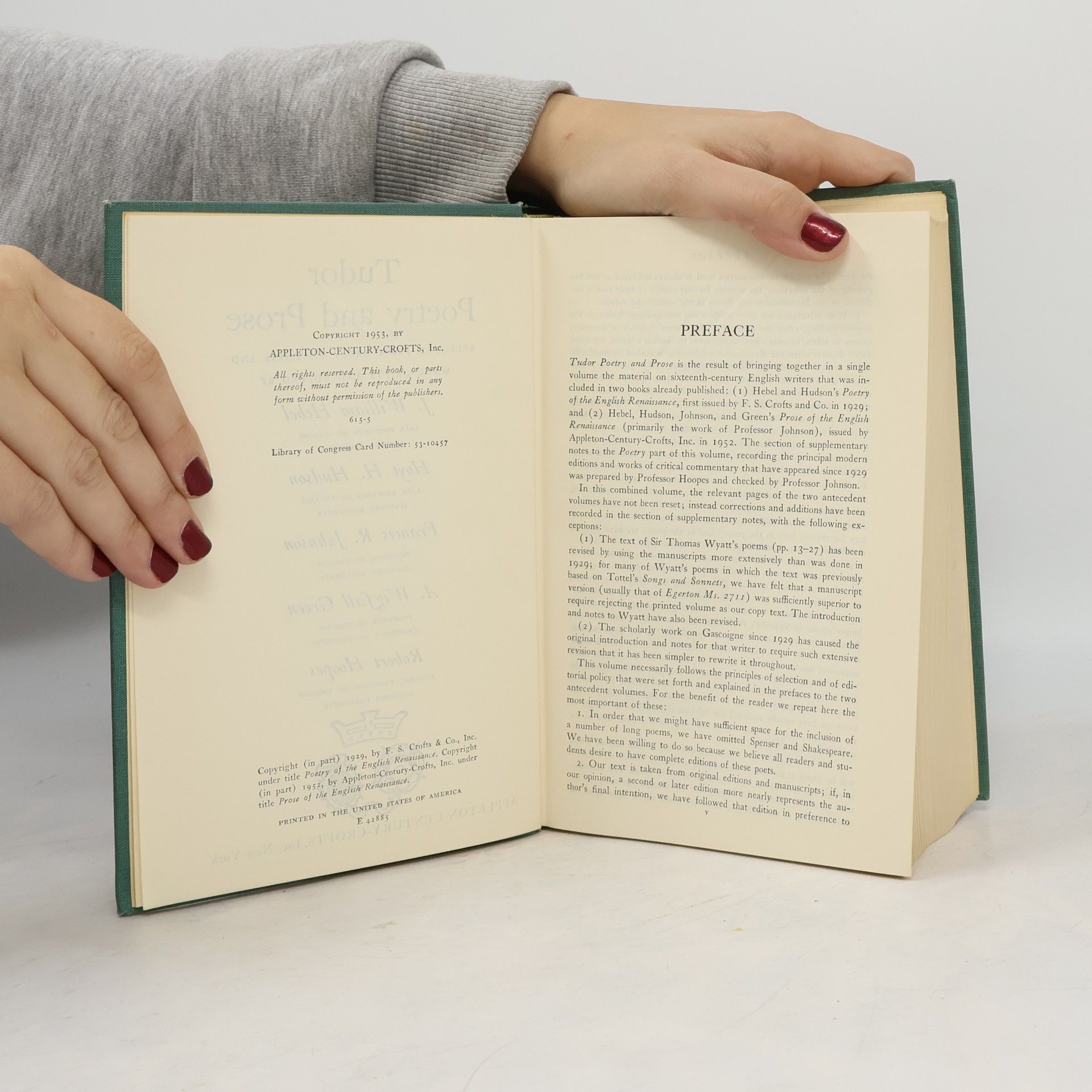 Green Tudor Poetry and Prose