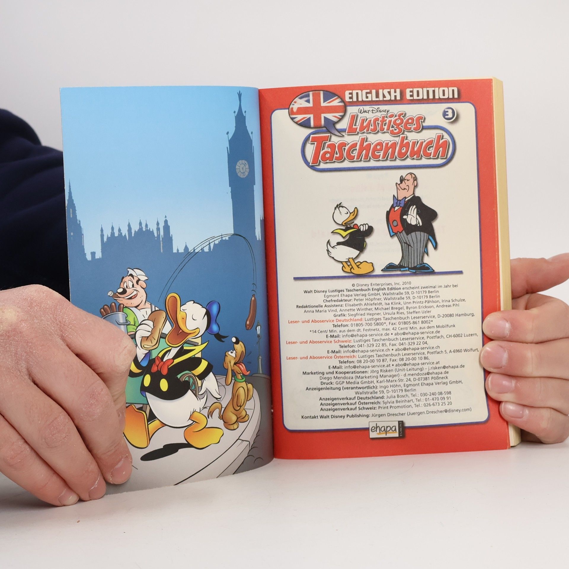Kolektív autorov Lustiges Taschenbuch 3. English Edition