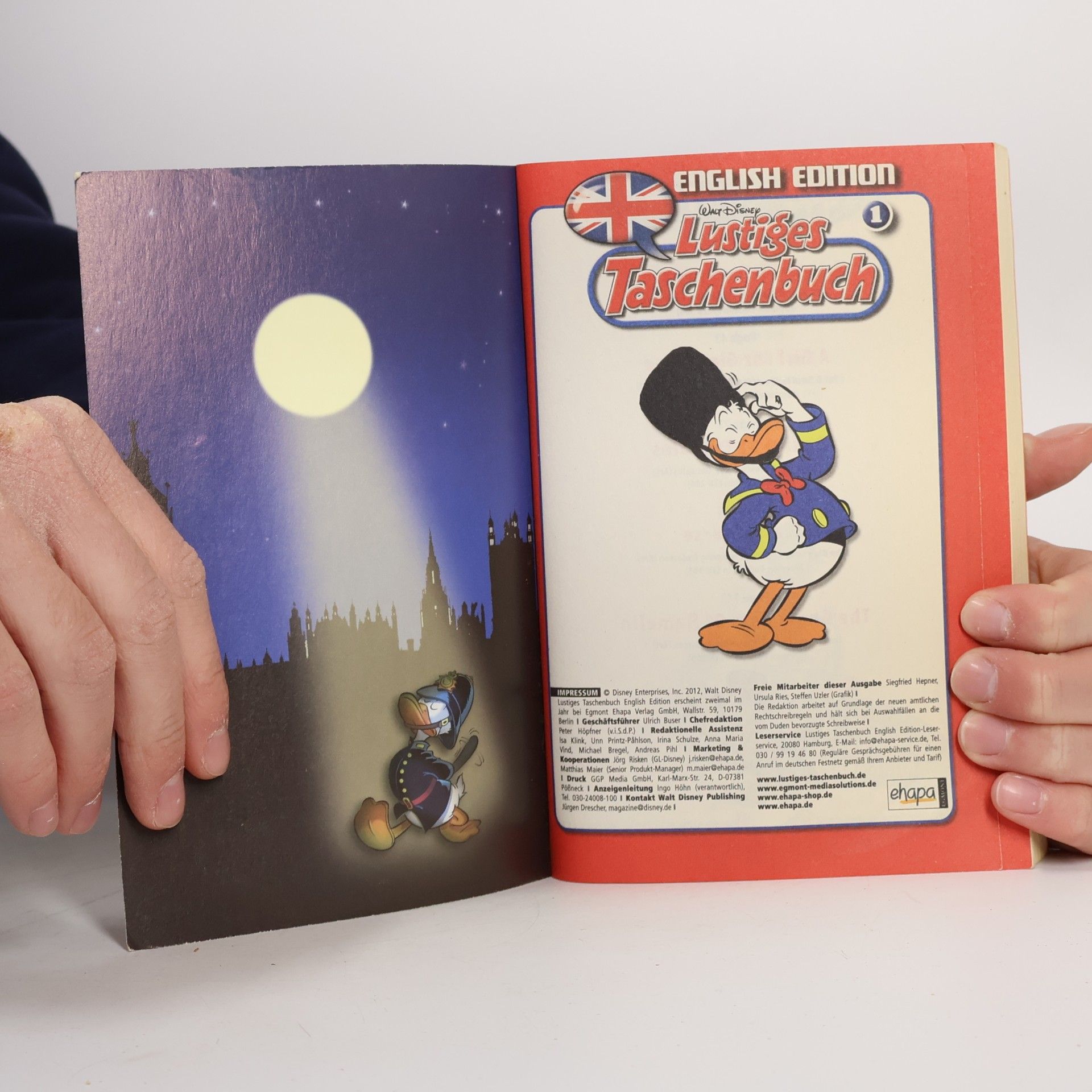 Walt Disney Lustiges Taschenbuch. English Edition 1