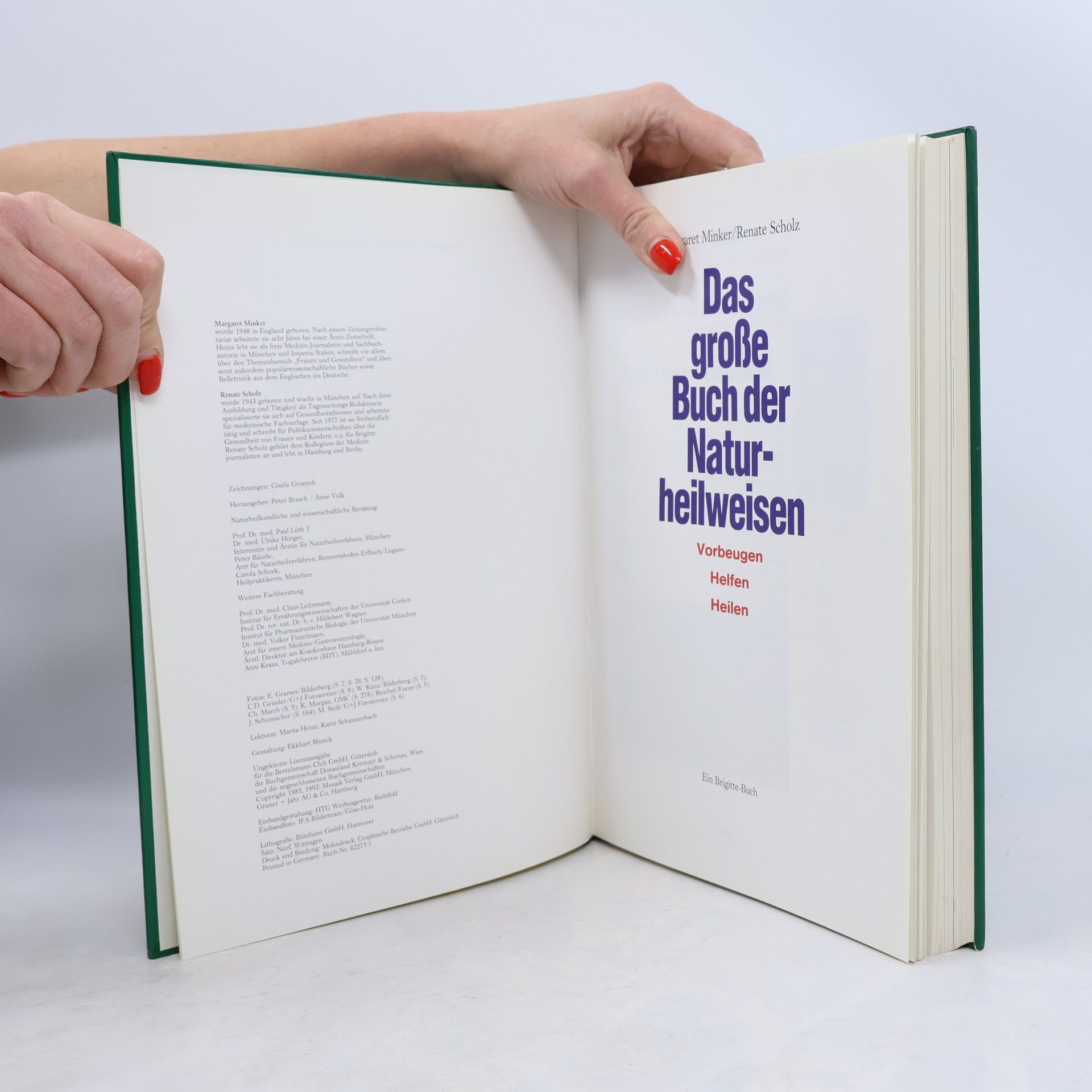 Margaret Minker Das große Buch der Naturheilweisen