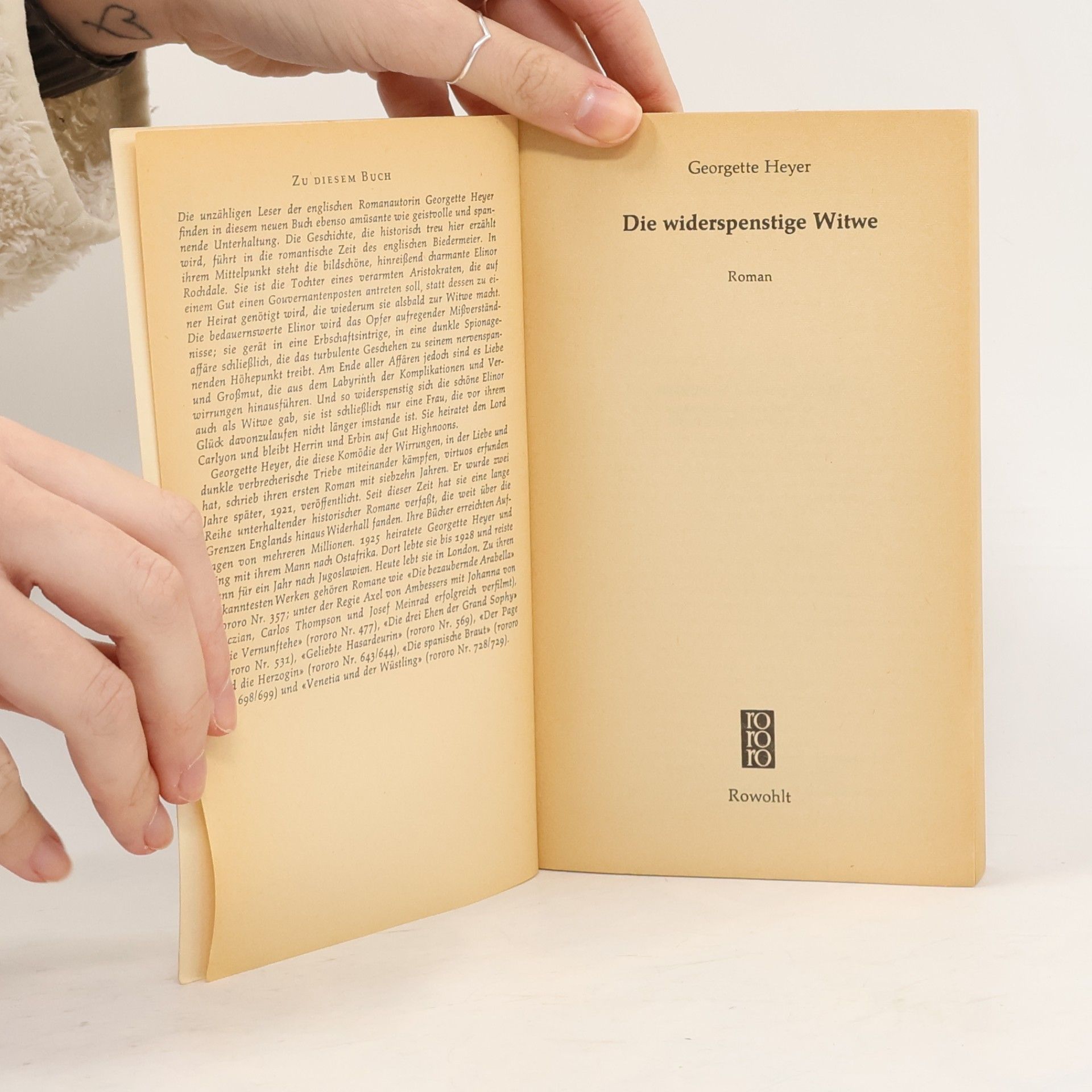 Georgette Heyer Die widerspenstige Witwe