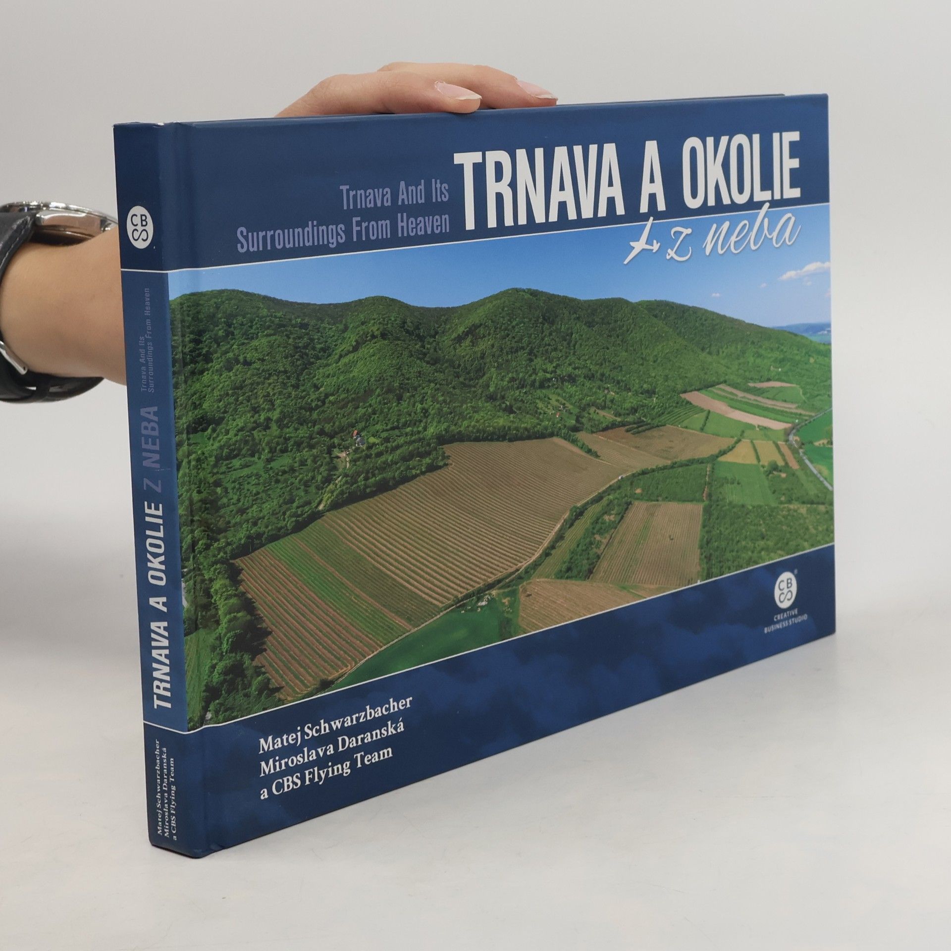 Trnava a okolie z neba. Trnava and its surroundings from heaven