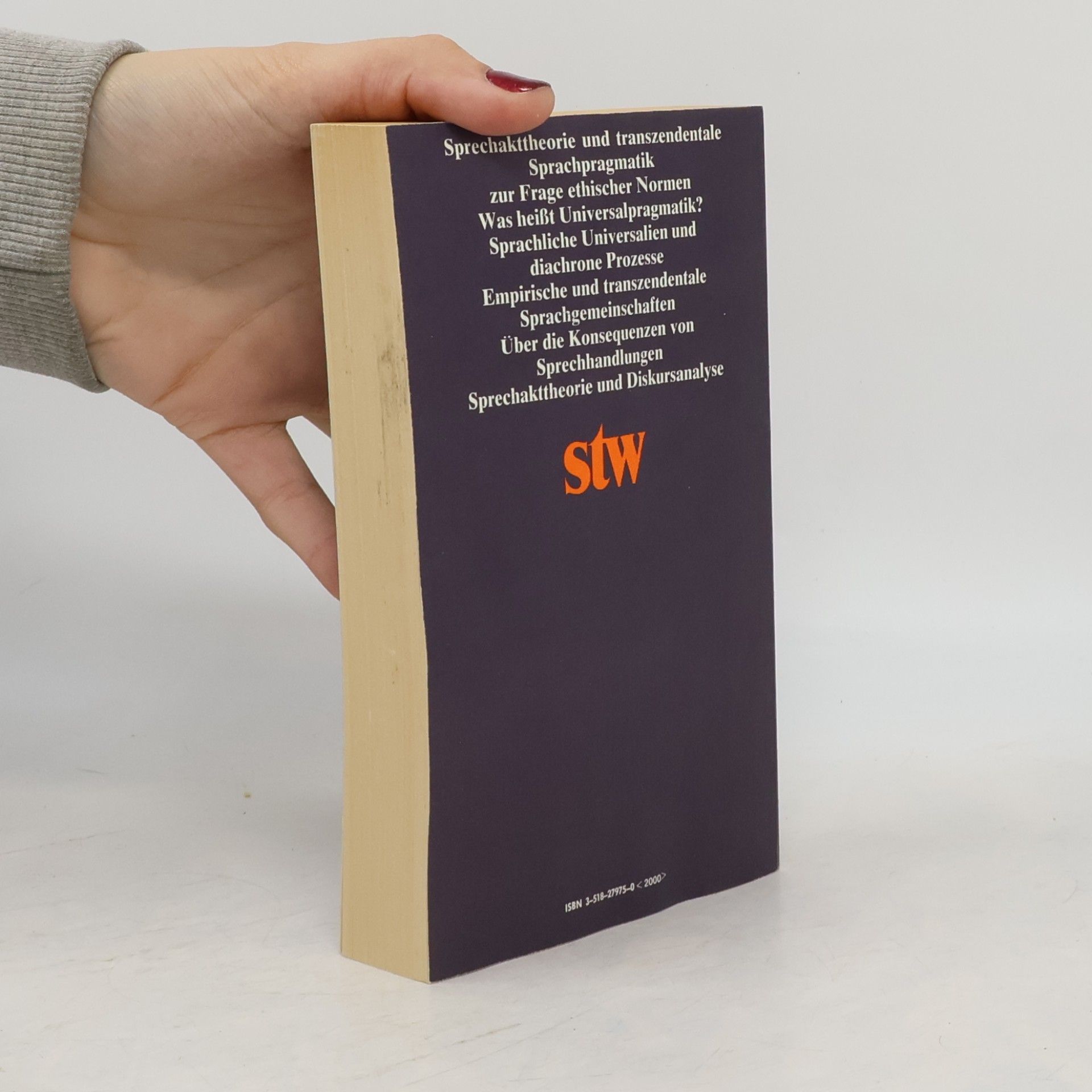 Karl-Otto Apel Sprachpragmatik und Philosophie