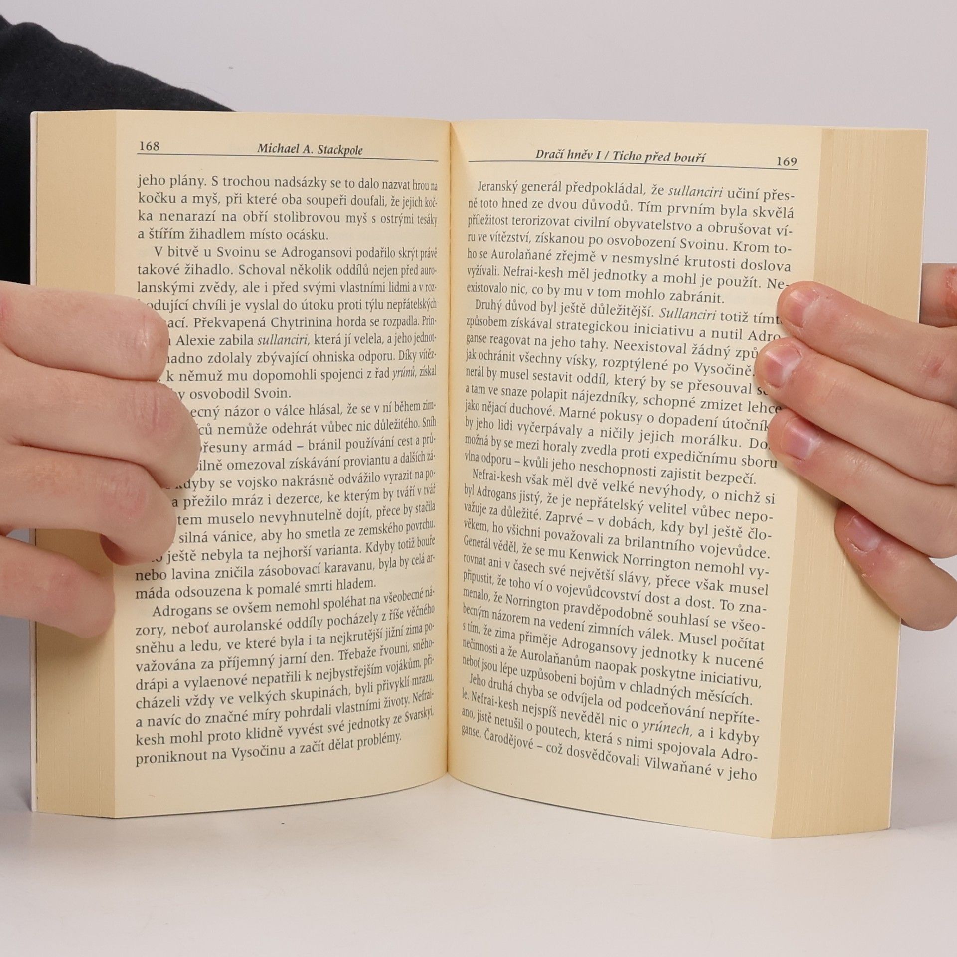 Michael A. Stackpole Ticho před bouří. Dračí hněv 1