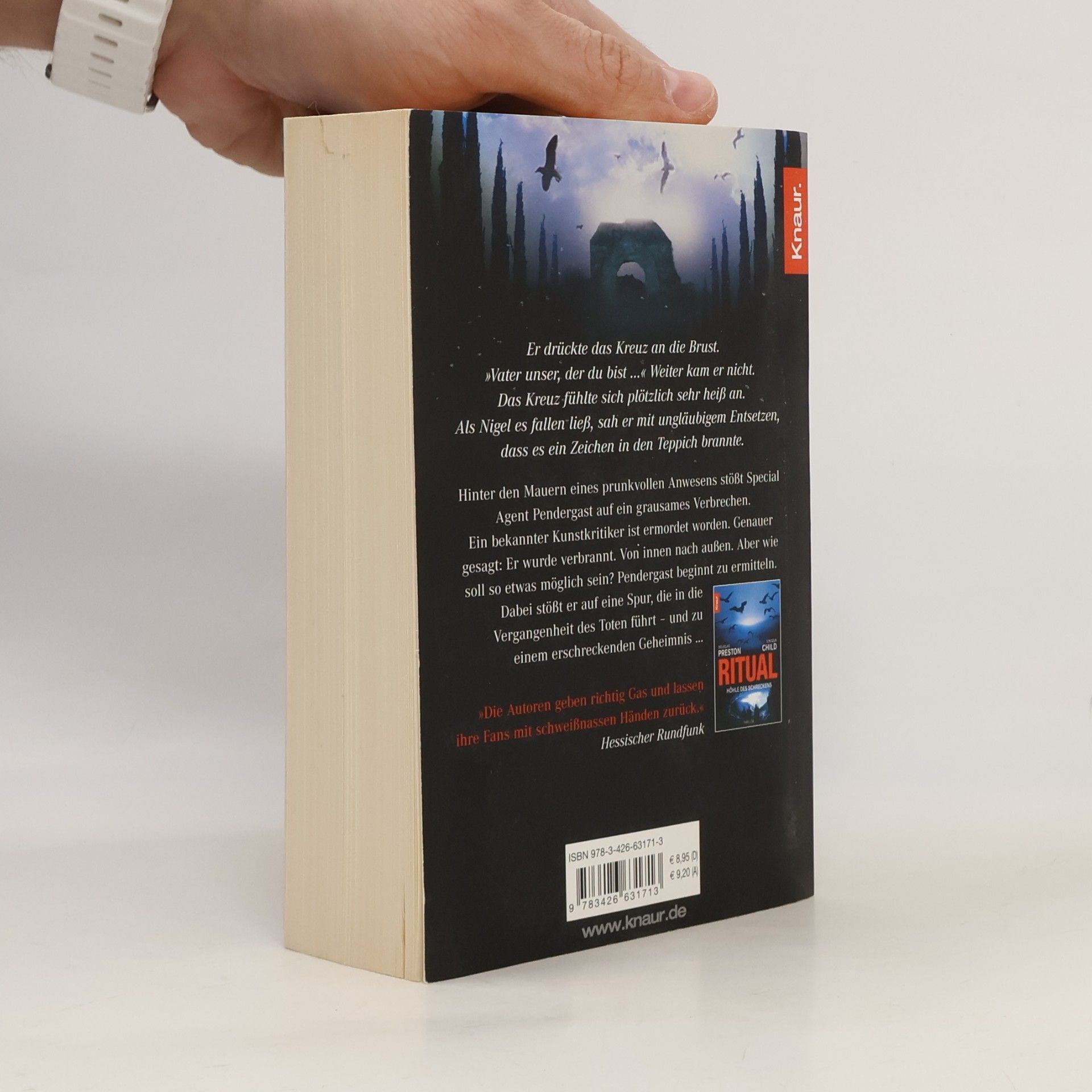 Douglas Preston Burn Case