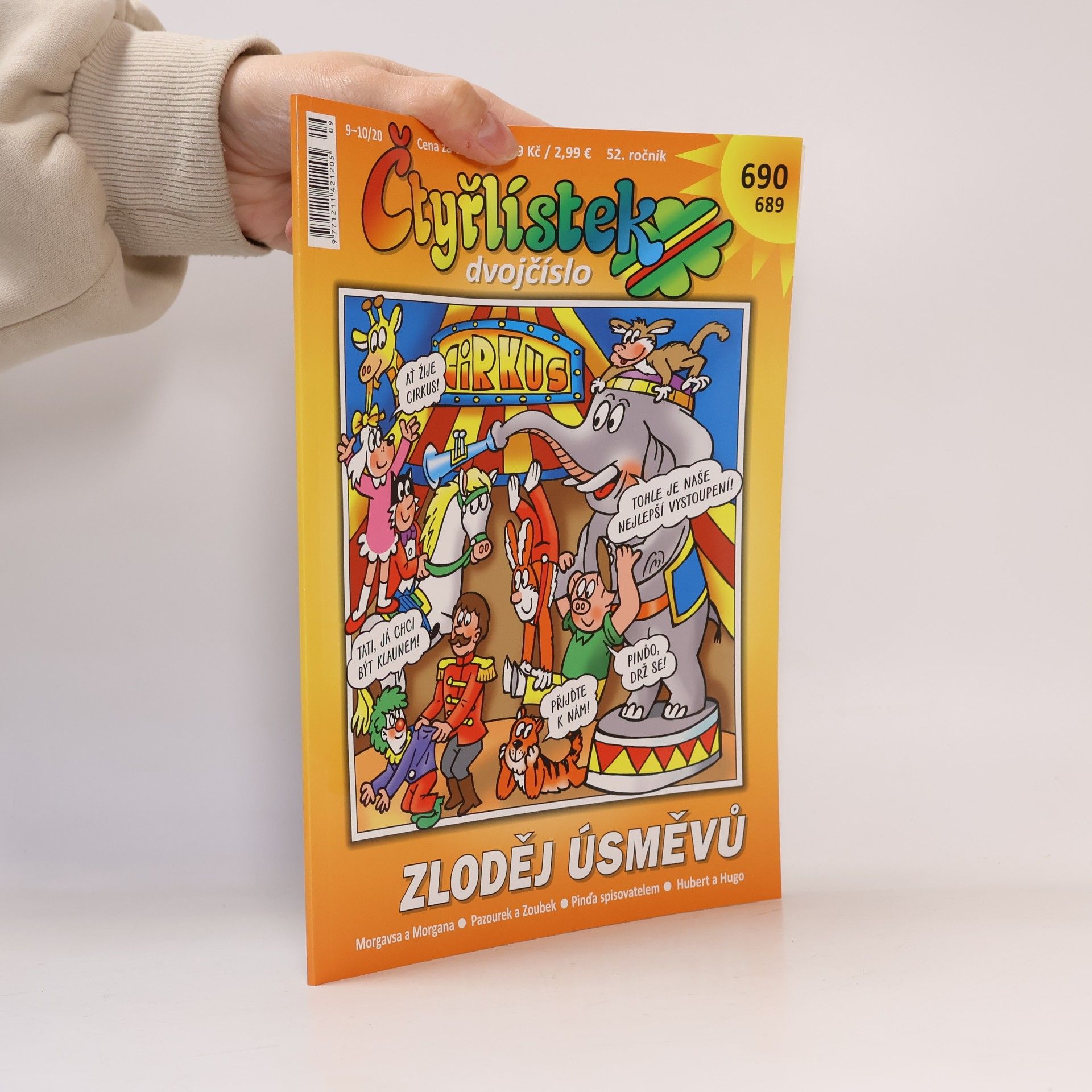 Autorenkollektiv Čtyřlístek 689-690, 9-10/2020