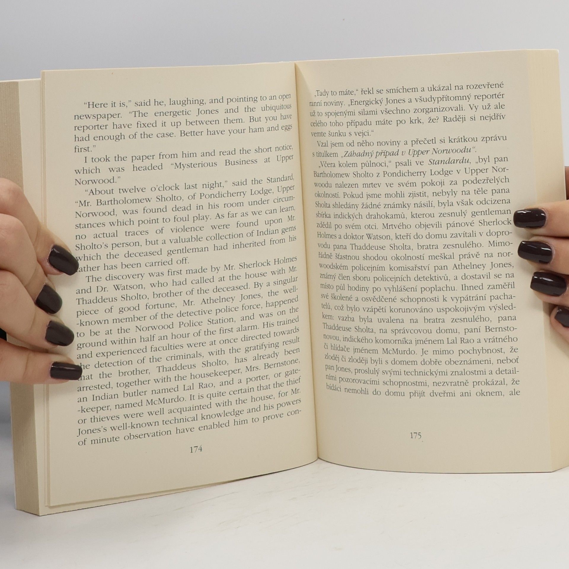 Arthur Conan Doyle The Sign of the Four. Podpis čtyř