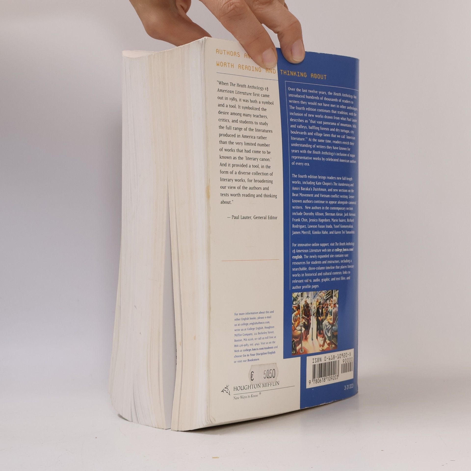 Paul Lauter The Heath Anthology of American Literature, Volume 2