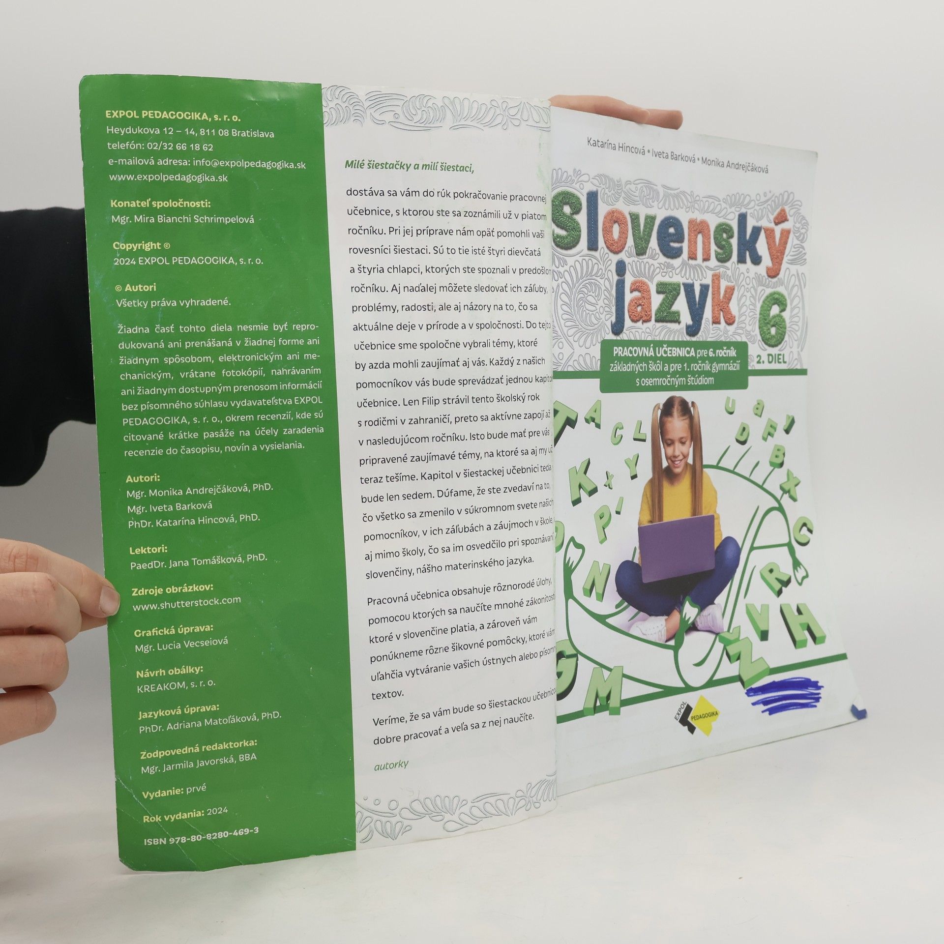 Katarína Hincová Slovenský jazyk 6 2. DIEL