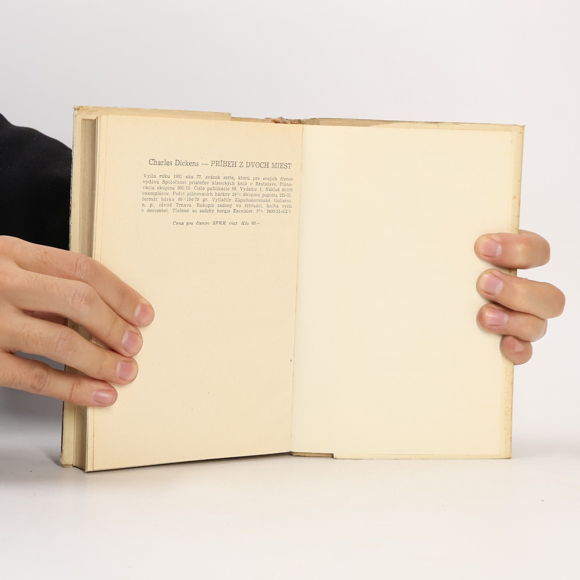 Charles Dickens Príbeh z dvoch miest