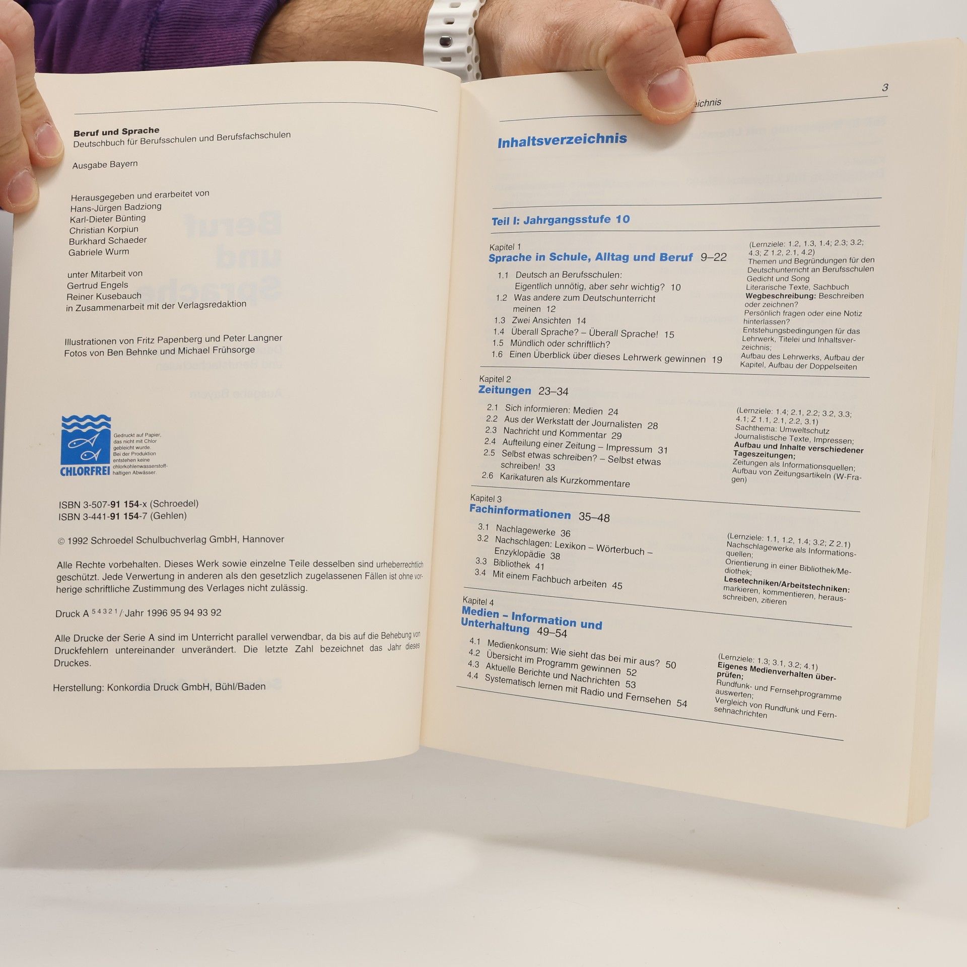 Karl-Dieter Bünting Beruf und Sprache: Deutschbuch für Berufsschulen und Berufsfachschulen Ausgabe Bayern