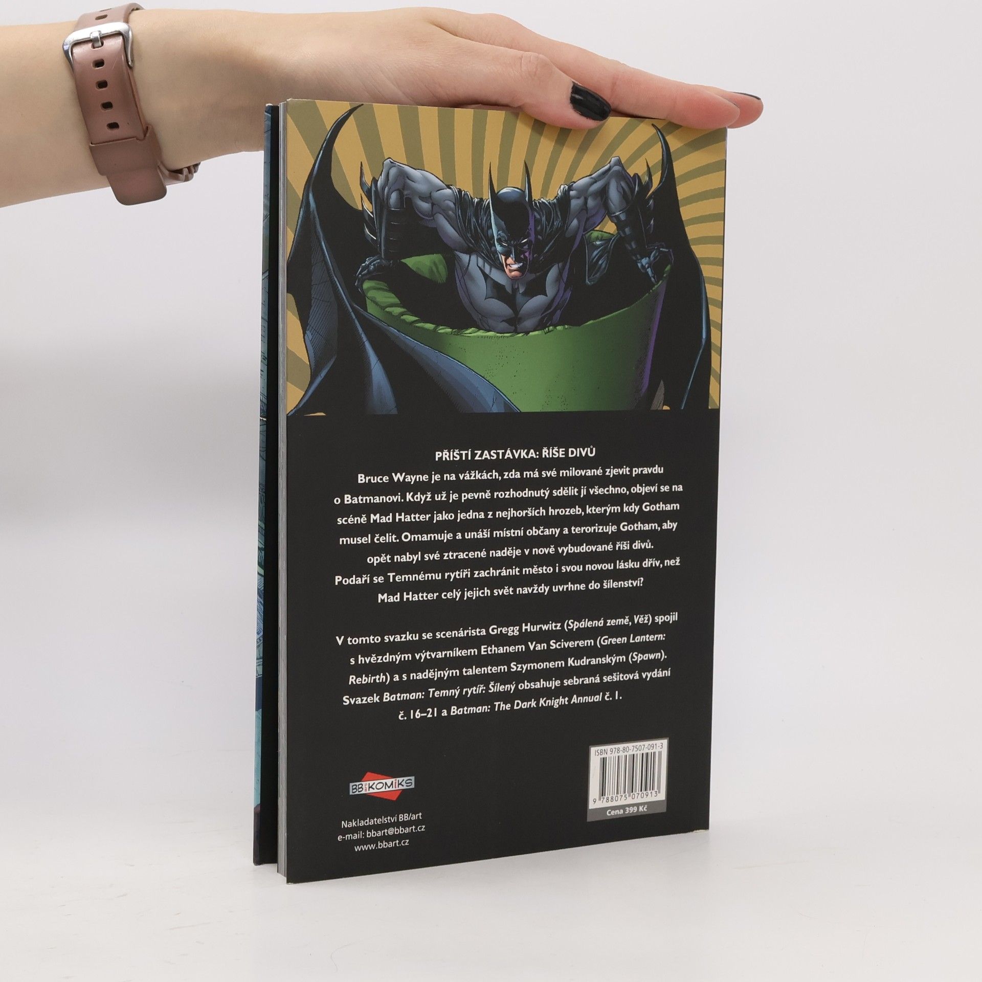 Gregg Hurwitz Batman - Temný rytíř. Kniha třetí, Šílený
