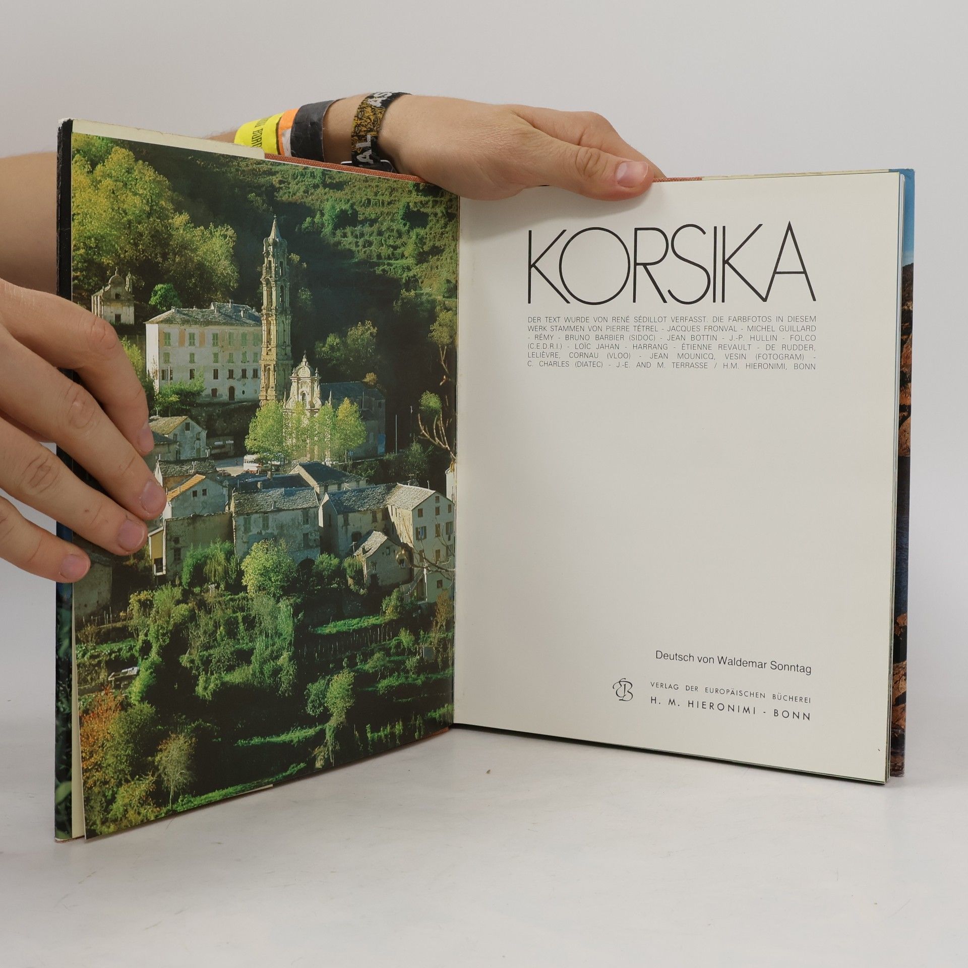 Renè Sèdillot Korsika Sammlung "Sehen in Frankreich" Cap Corse Bastia Calvi