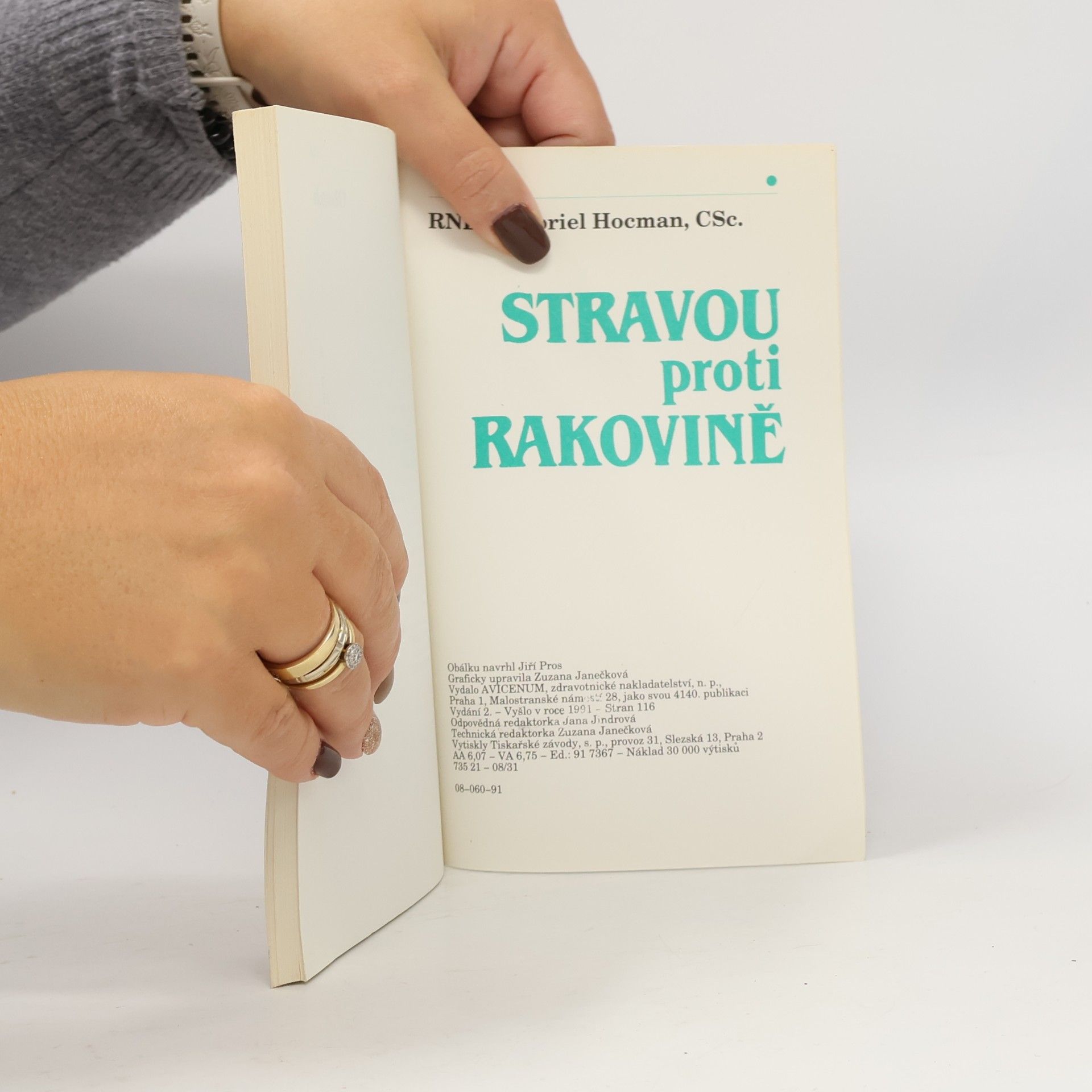 Gabriel Hocman Stravou proti rakovině