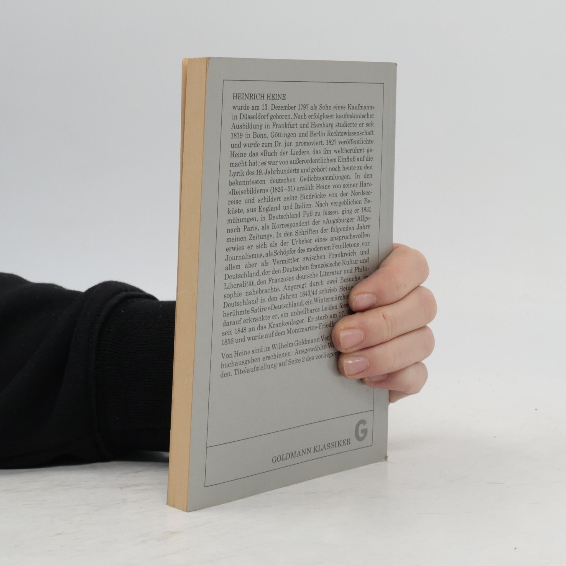 Heinrich Heine Ausgewählte Werke in fünf Bänden