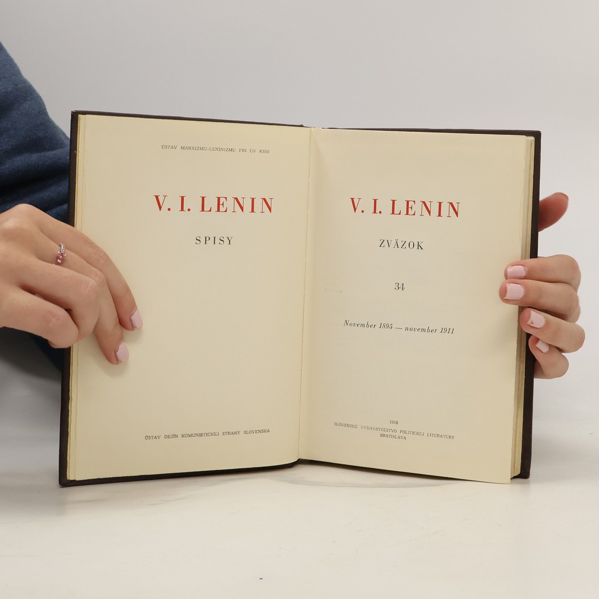 Vladimir Iljič Lenin Spisy 34