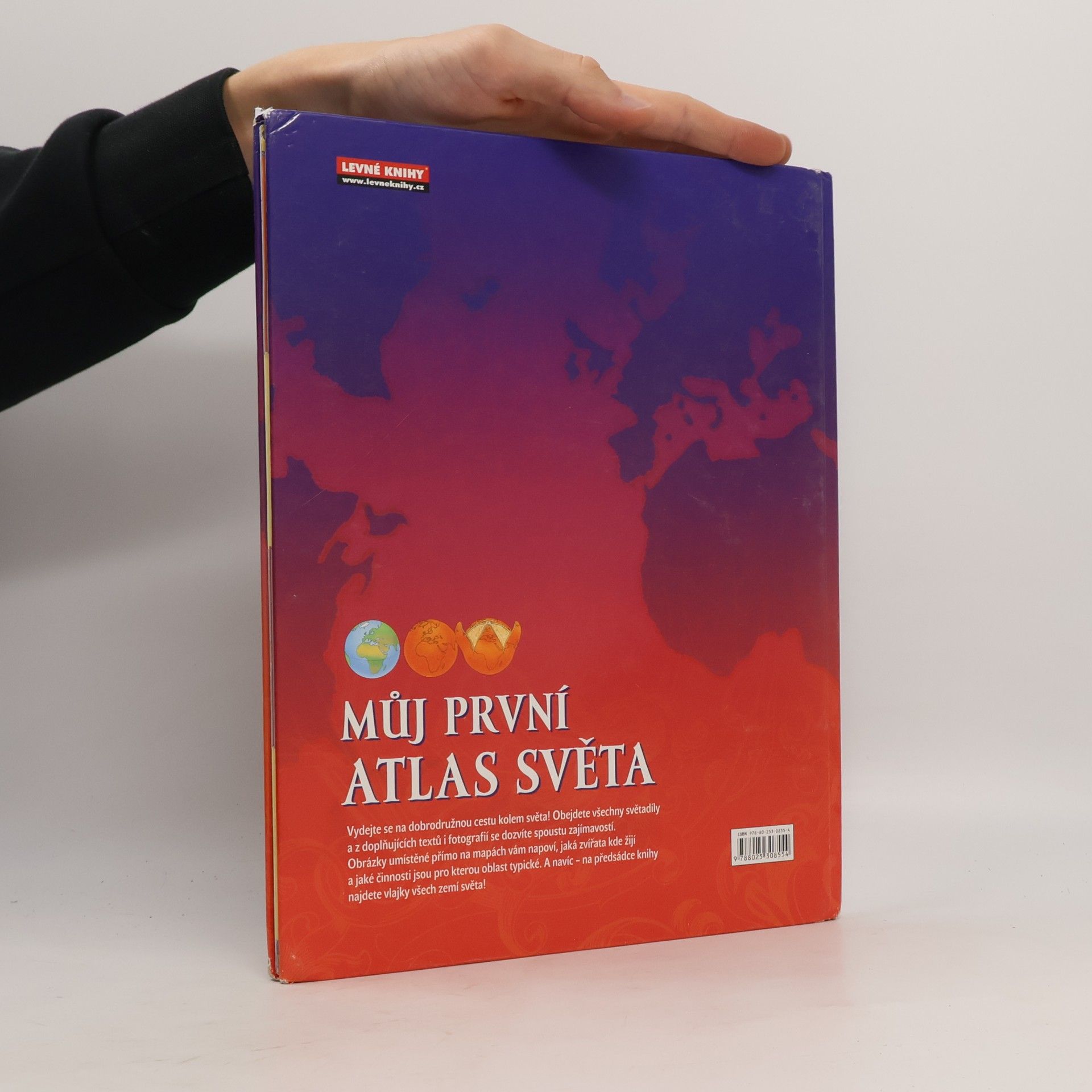 Deborah Chancellor Můj první atlas světa