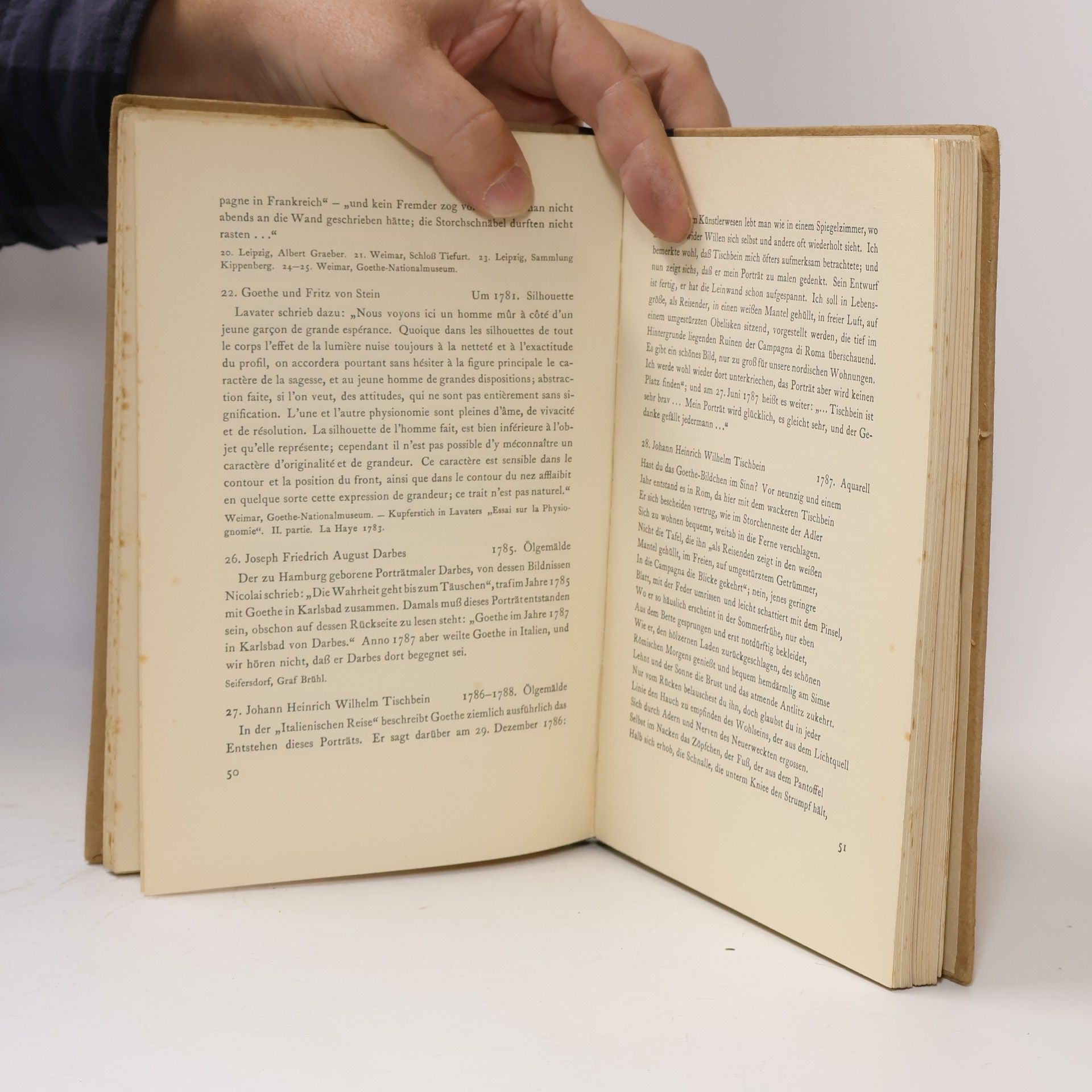 Emil Schaeffer Goethes äußere Erscheinung