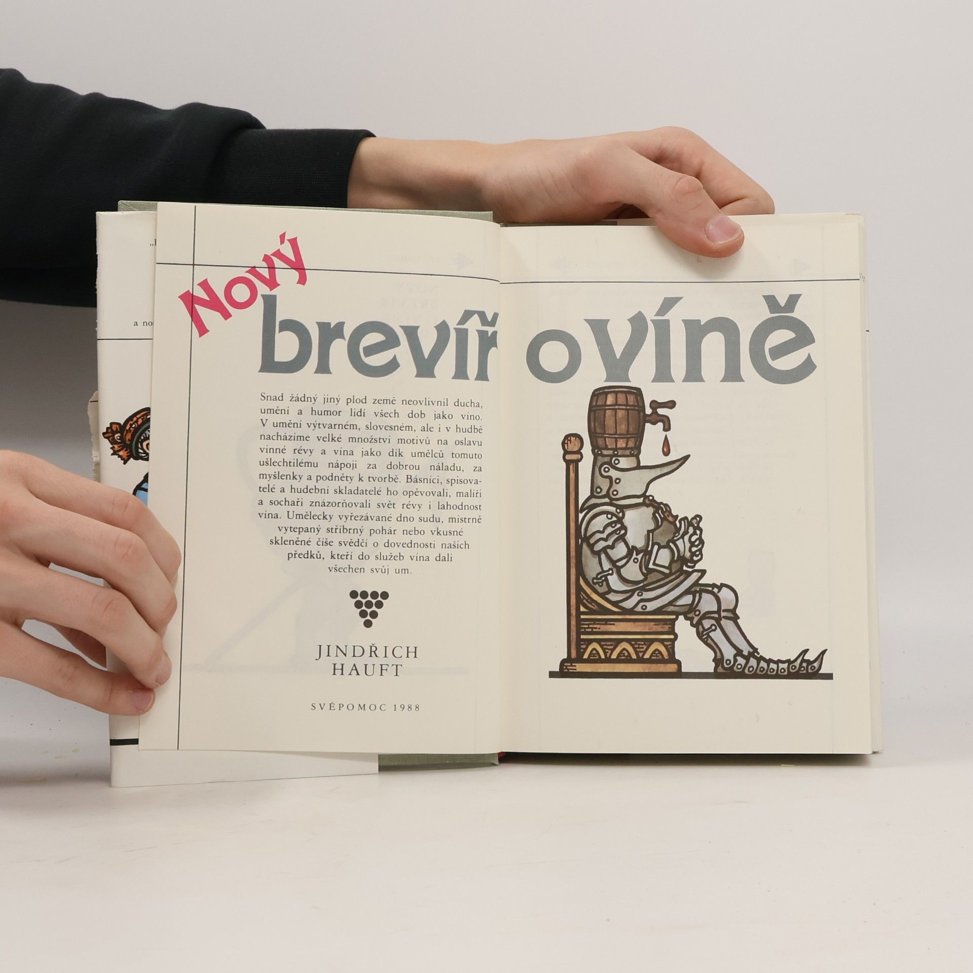 Jindřich Hauft Nový breviář o víně