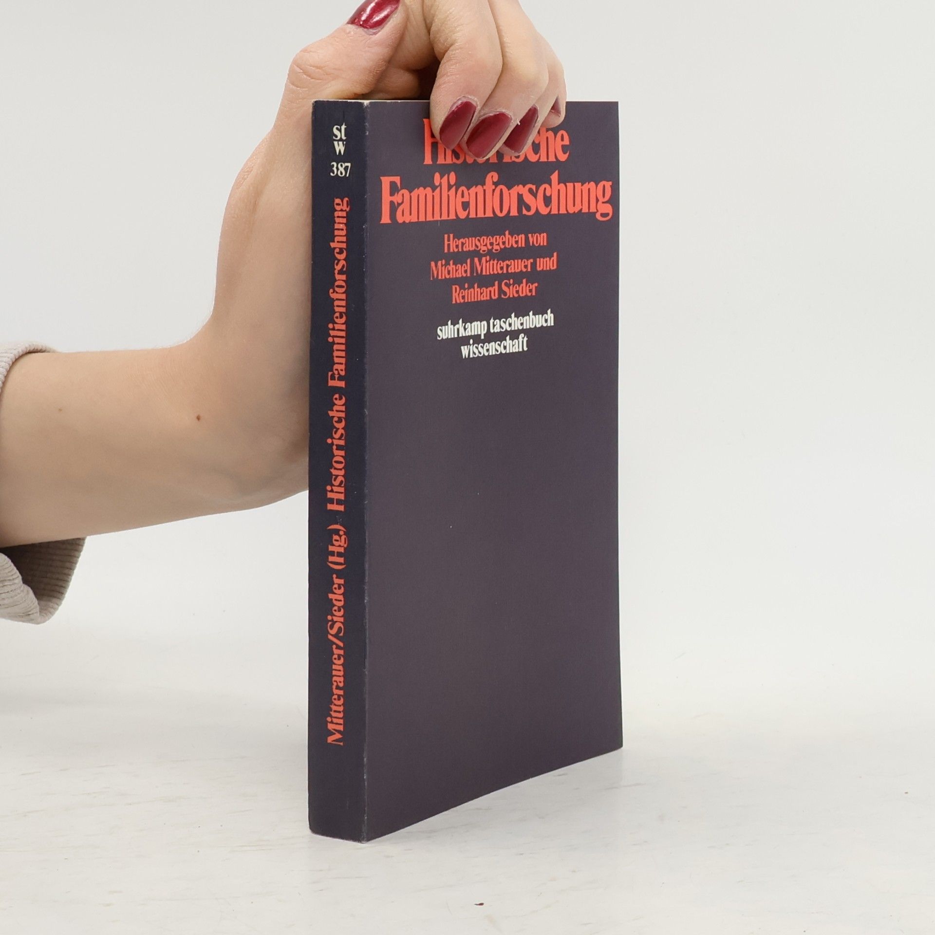 Michael Mitterauer Historische Familienforschung