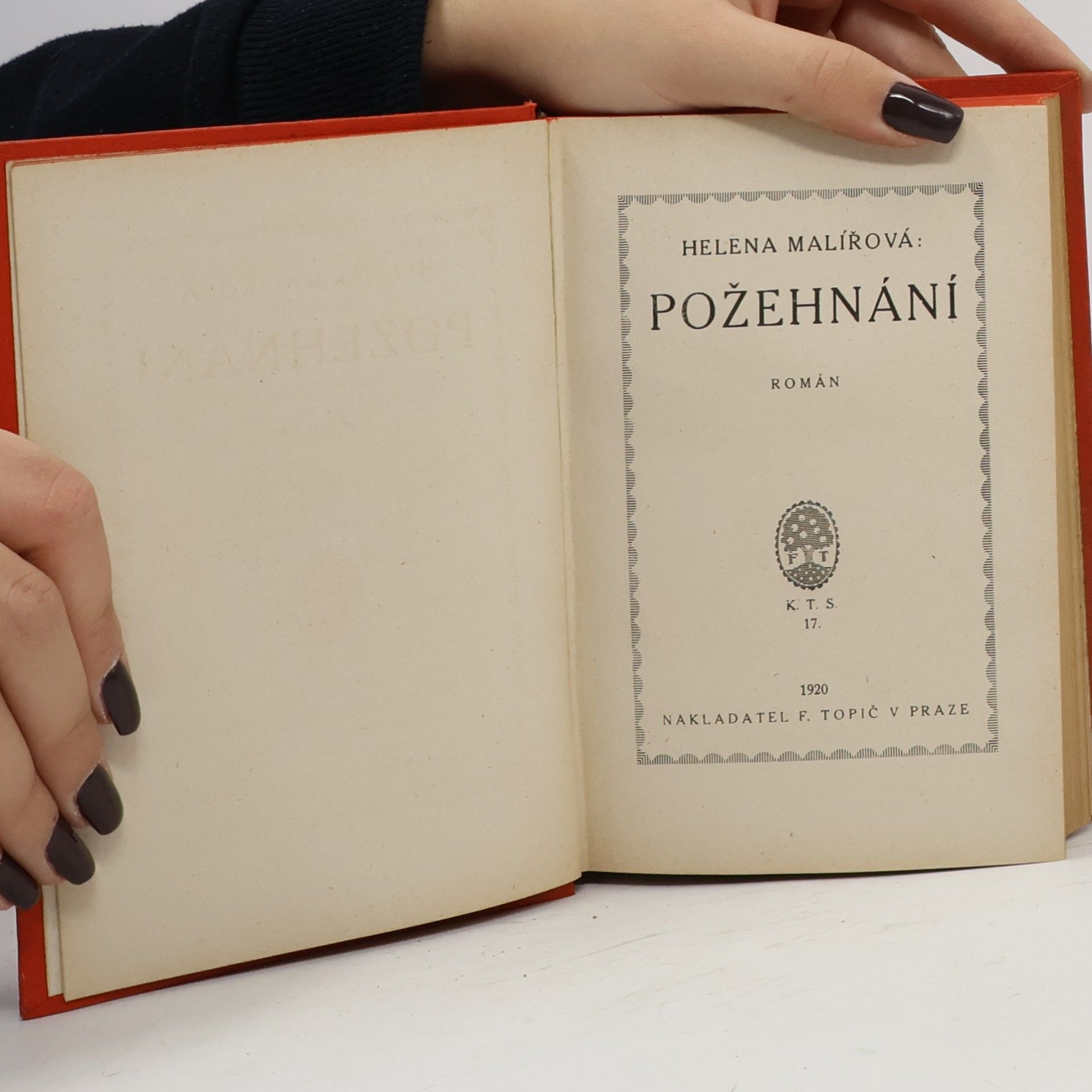 Helena Malířová Požehnání