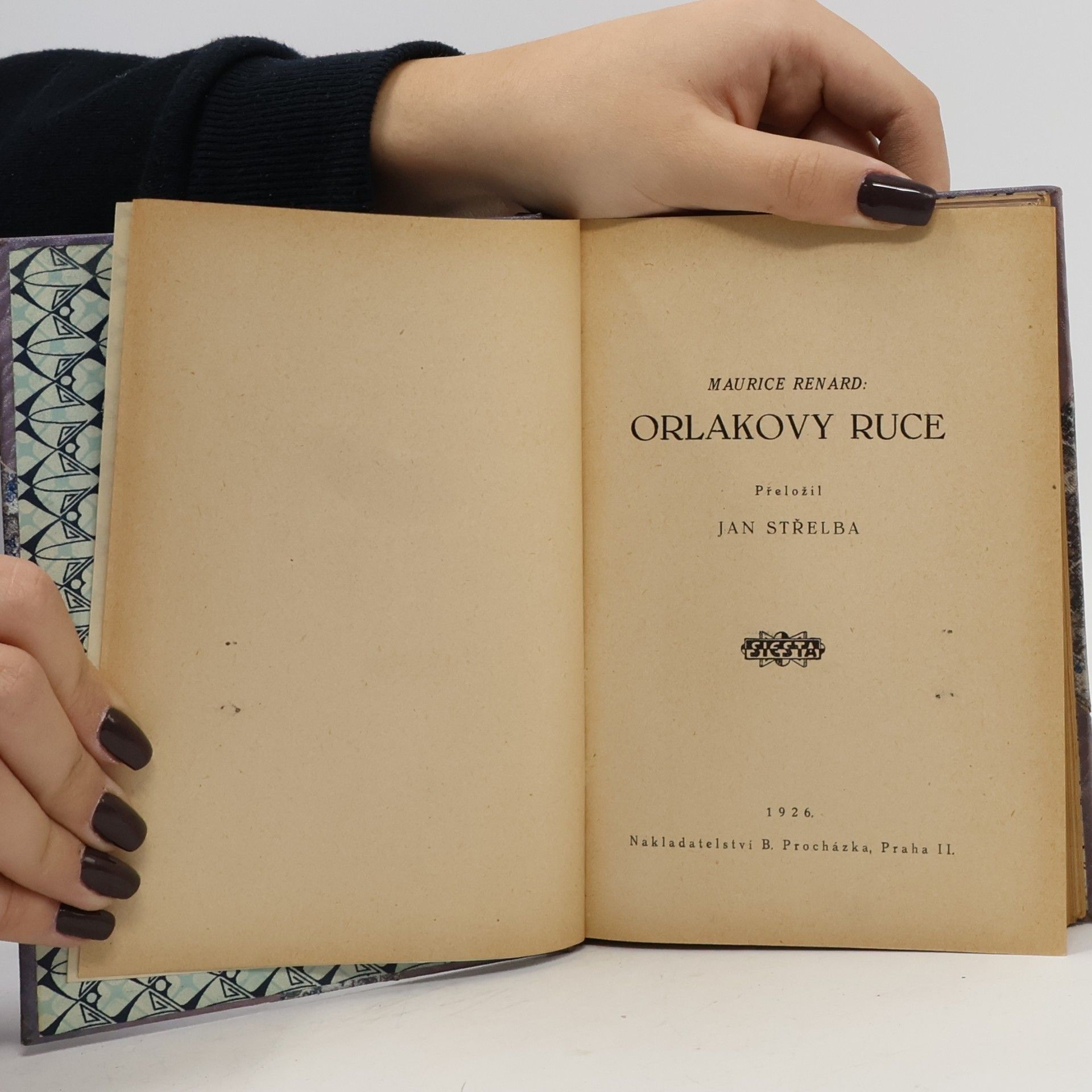 Maurice Renard Orlakovy ruce