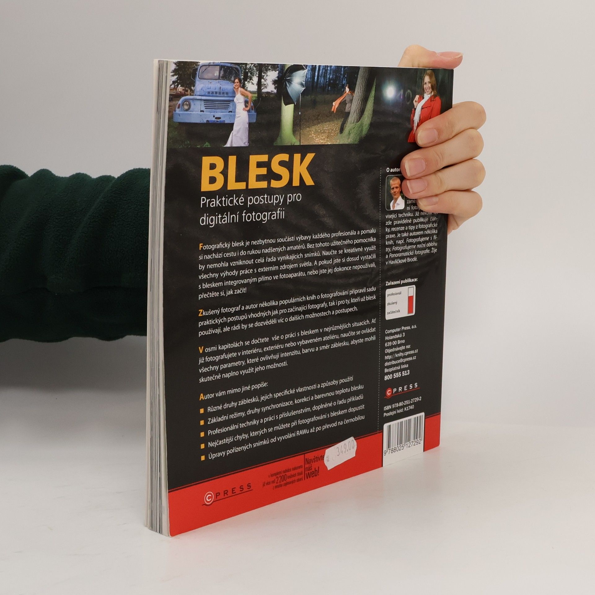 Tomáš Dolejší Blesk – praktické postupy pro digitální fotografii