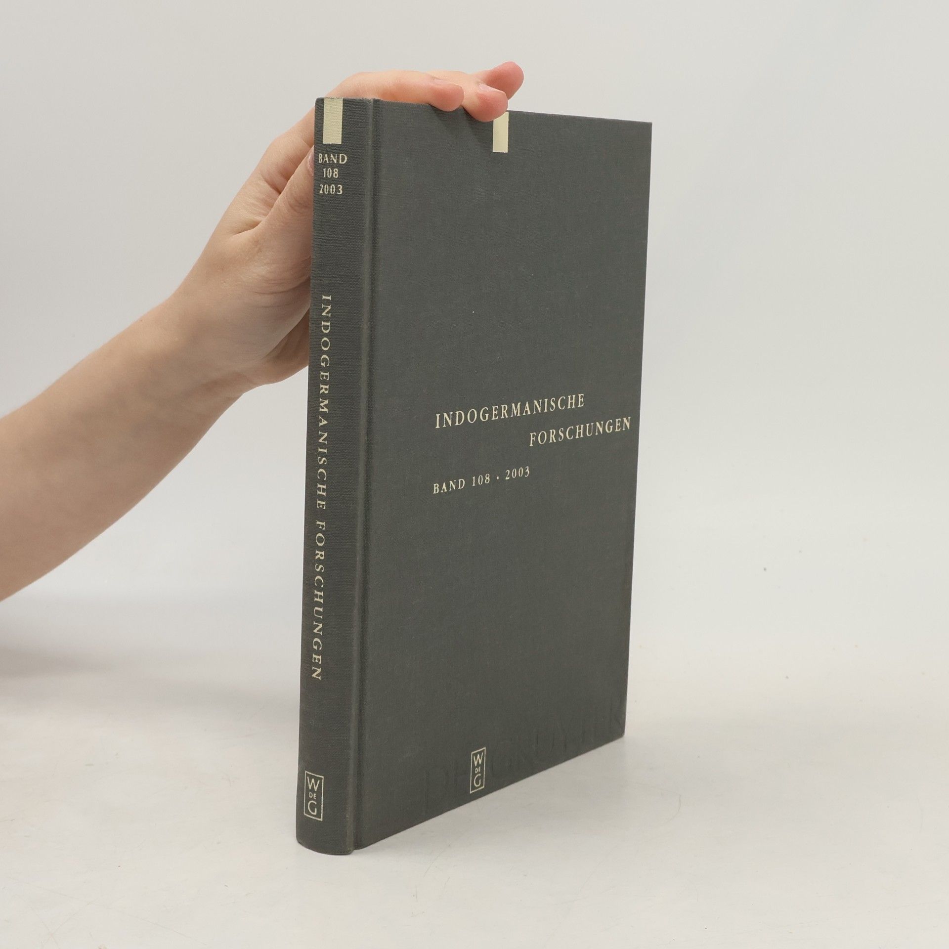Autorenkollektiv Indogermanische Forschungen 108