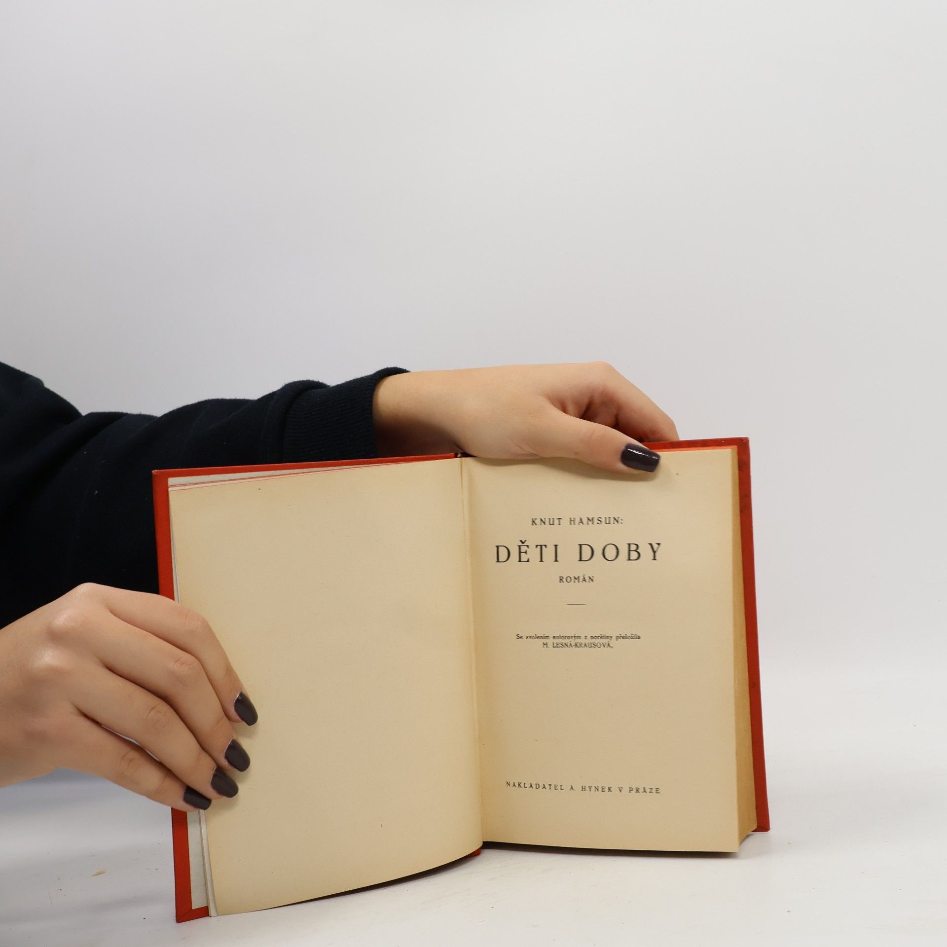 Knut Hamsun Děti doby