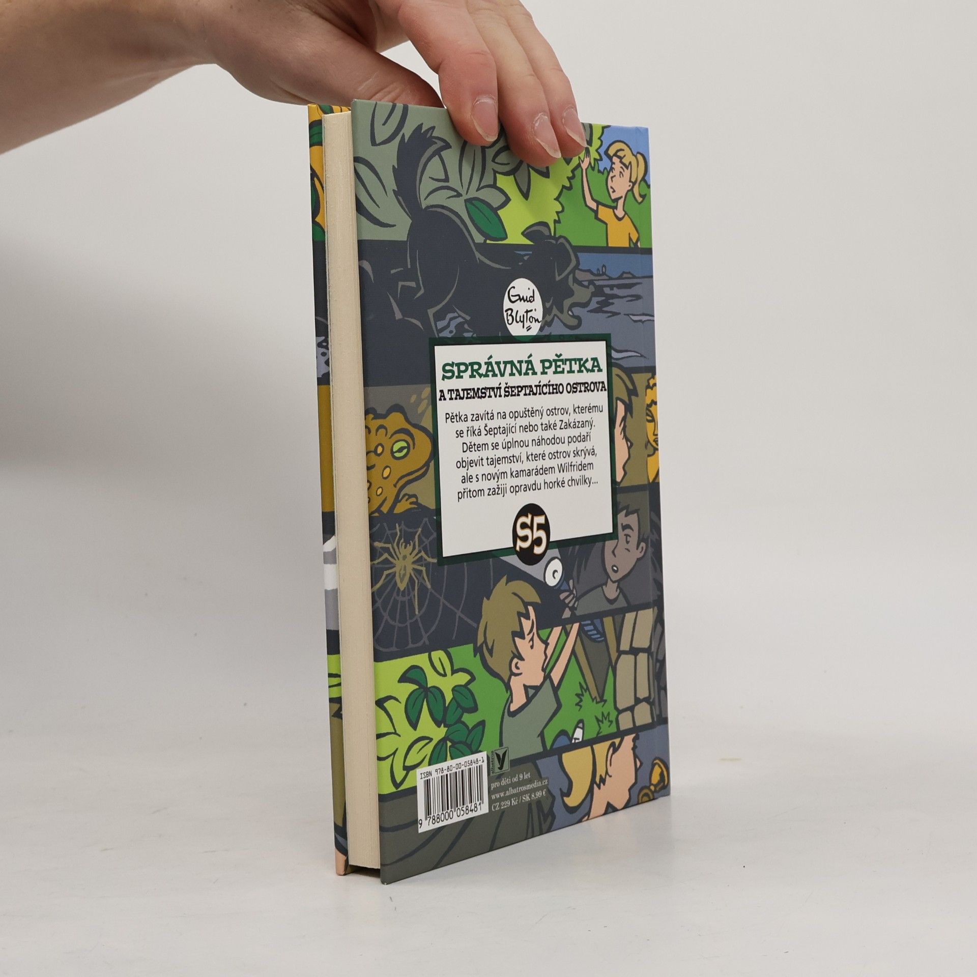Enid Blyton Správná pětka a tajemství Šeptajícího ostrova