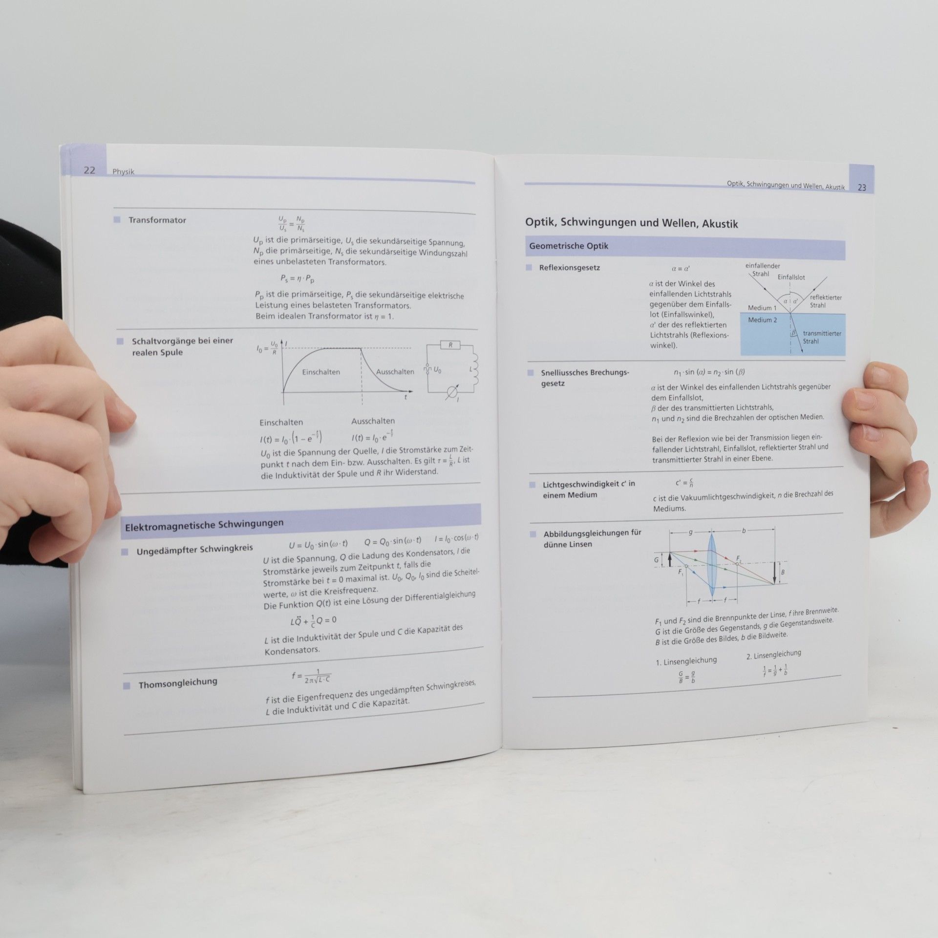 Viola Lorenz-Meyer Naturwissenschaftliche Formelsammlung für die bayerischen Gymnasien, 2. Fassung