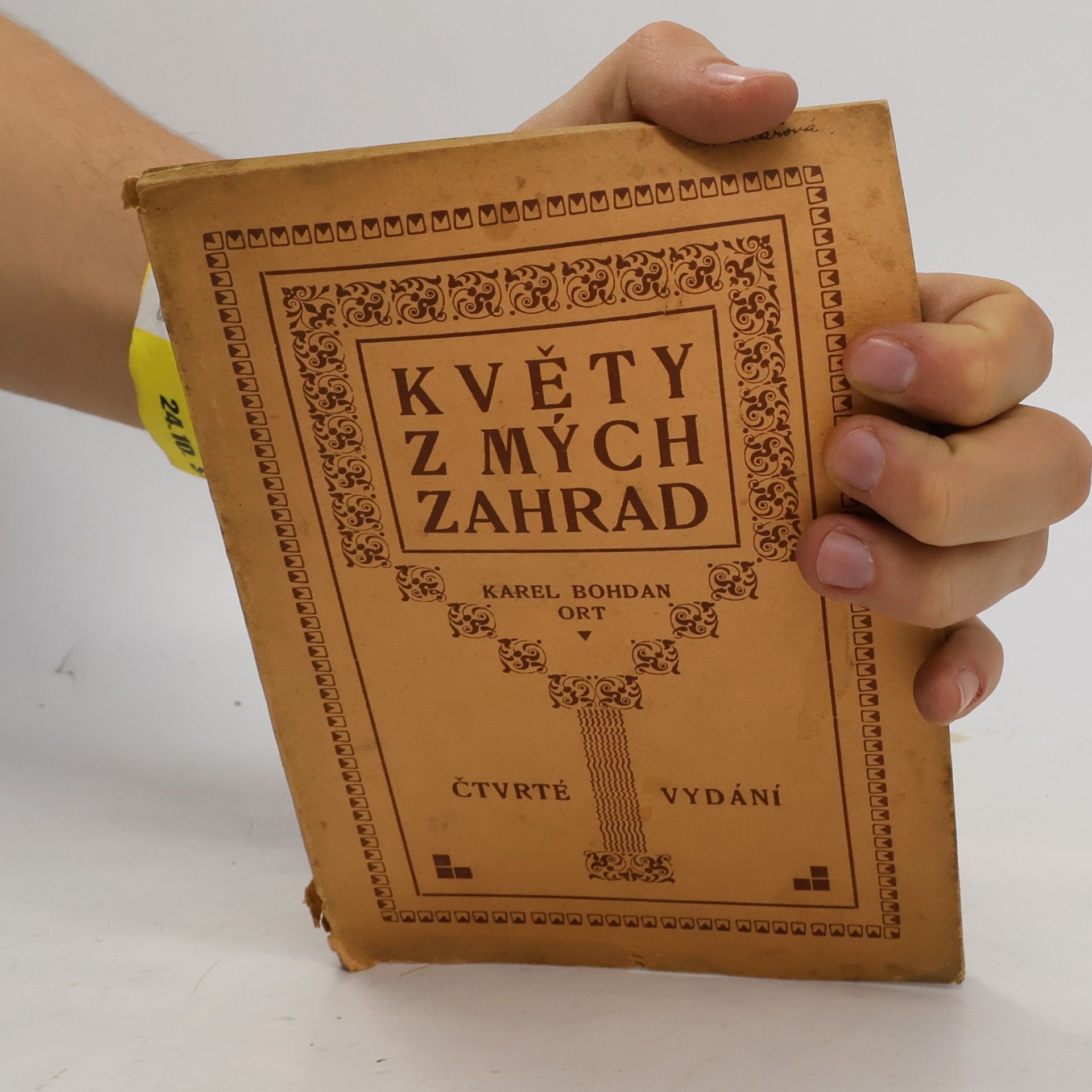 Karel Bohdanort Květy z mých zahrad