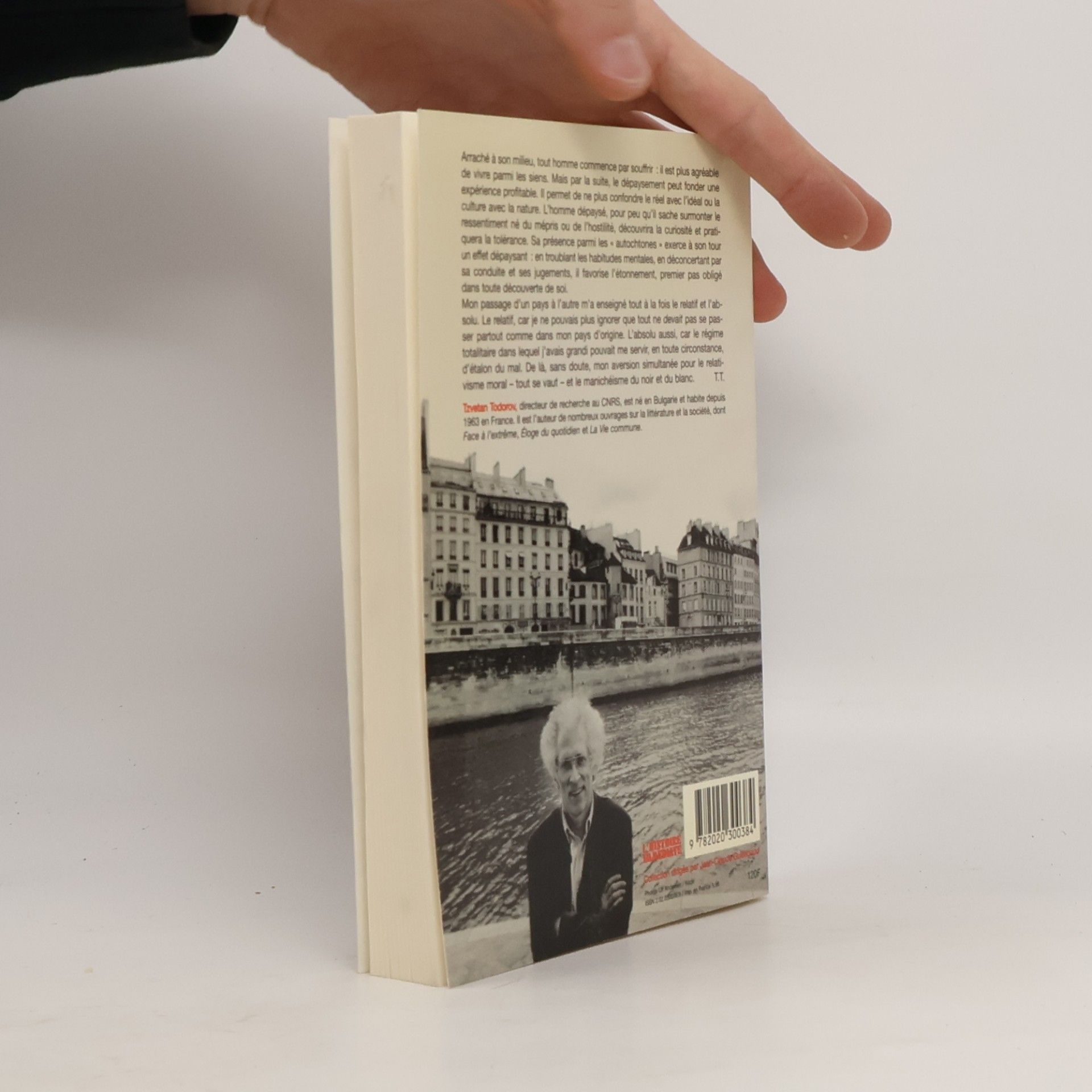 Tzvetan Todorov L'histoire immédiate: L'homme dépaysé