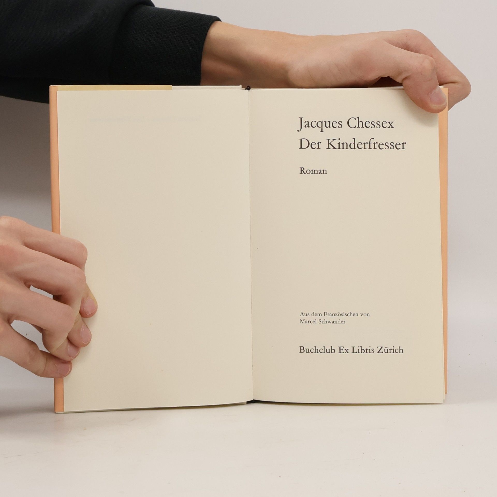 Jacques Chessex Der Kinderfresser