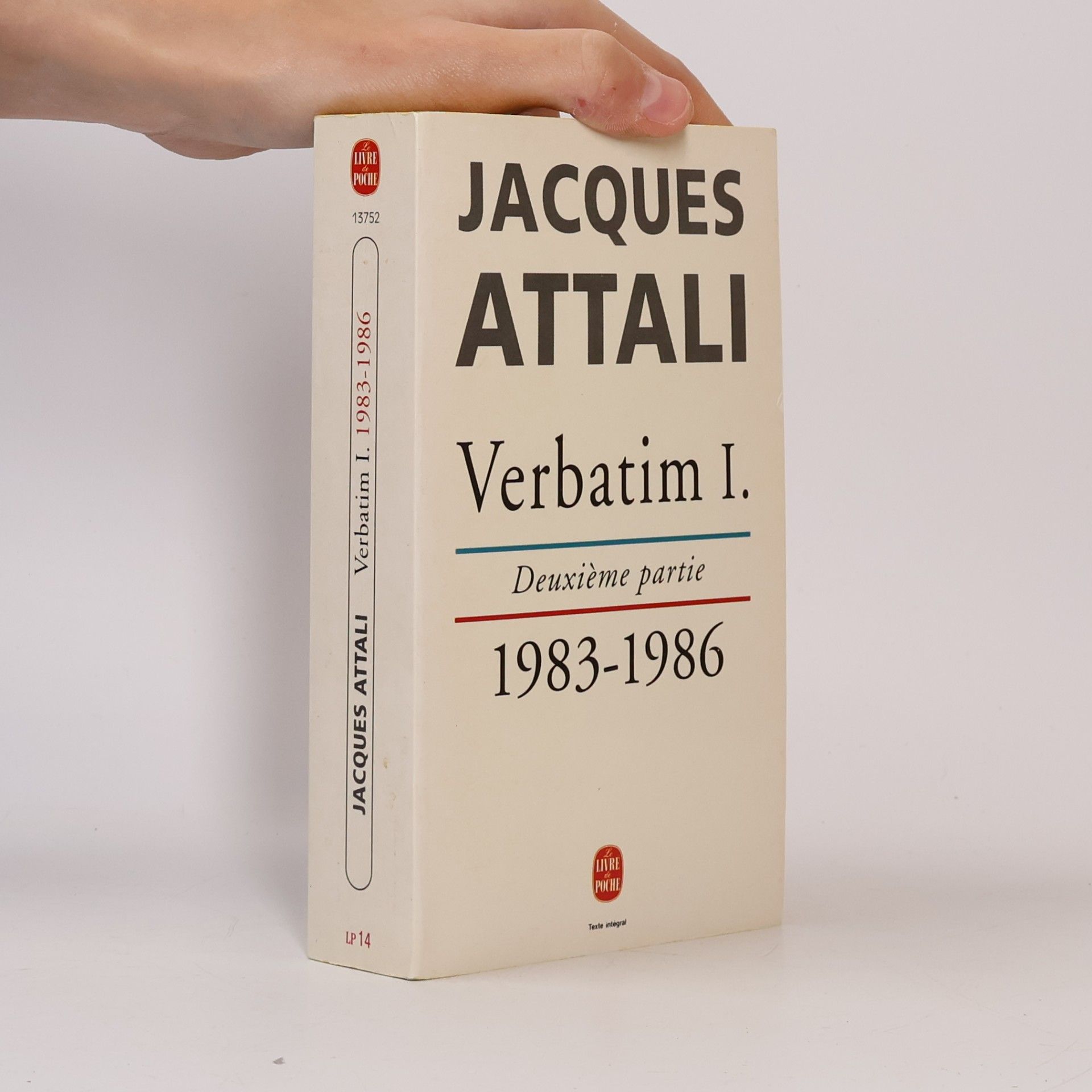 Verbatim I. Deuxième partie, 1983-1986
