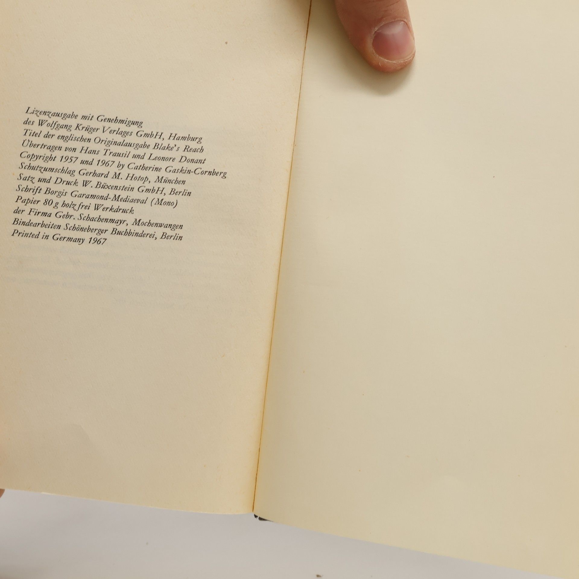 Catherine Gaskin Denn das Leben ist Liebe