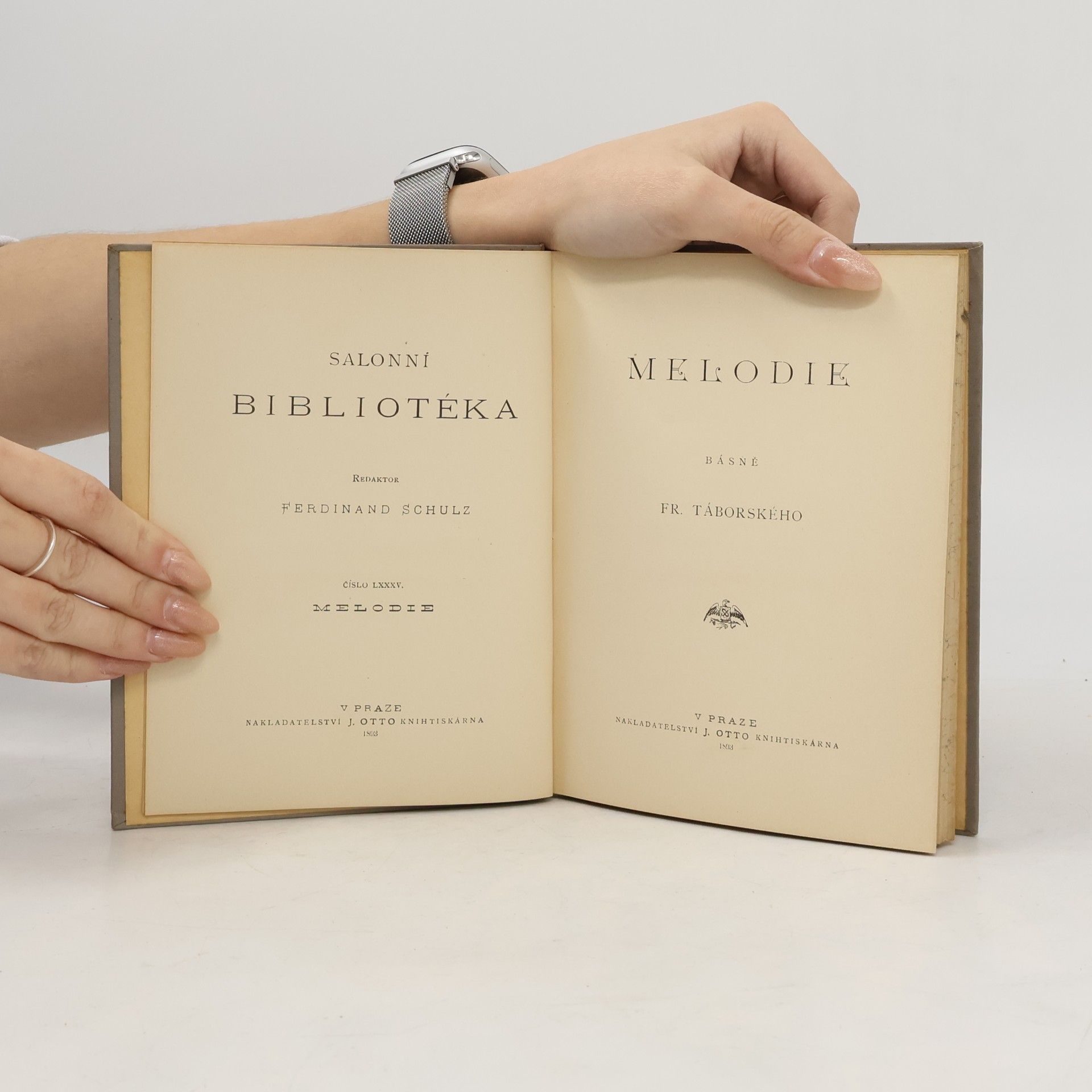 František Táborský Melodie. Básně