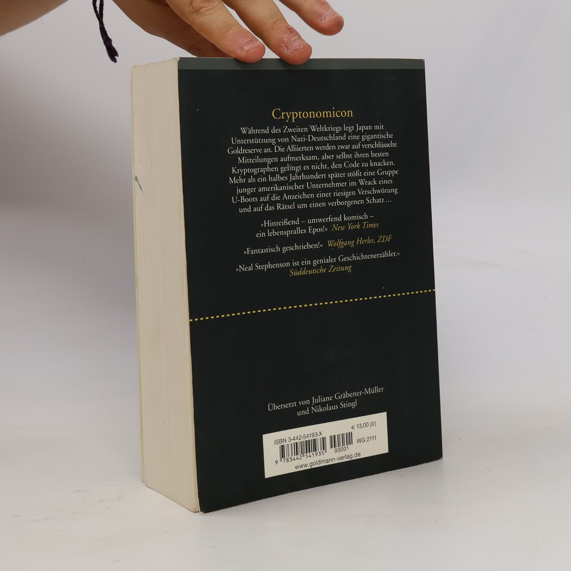Neal Stephenson Cryptonomicon