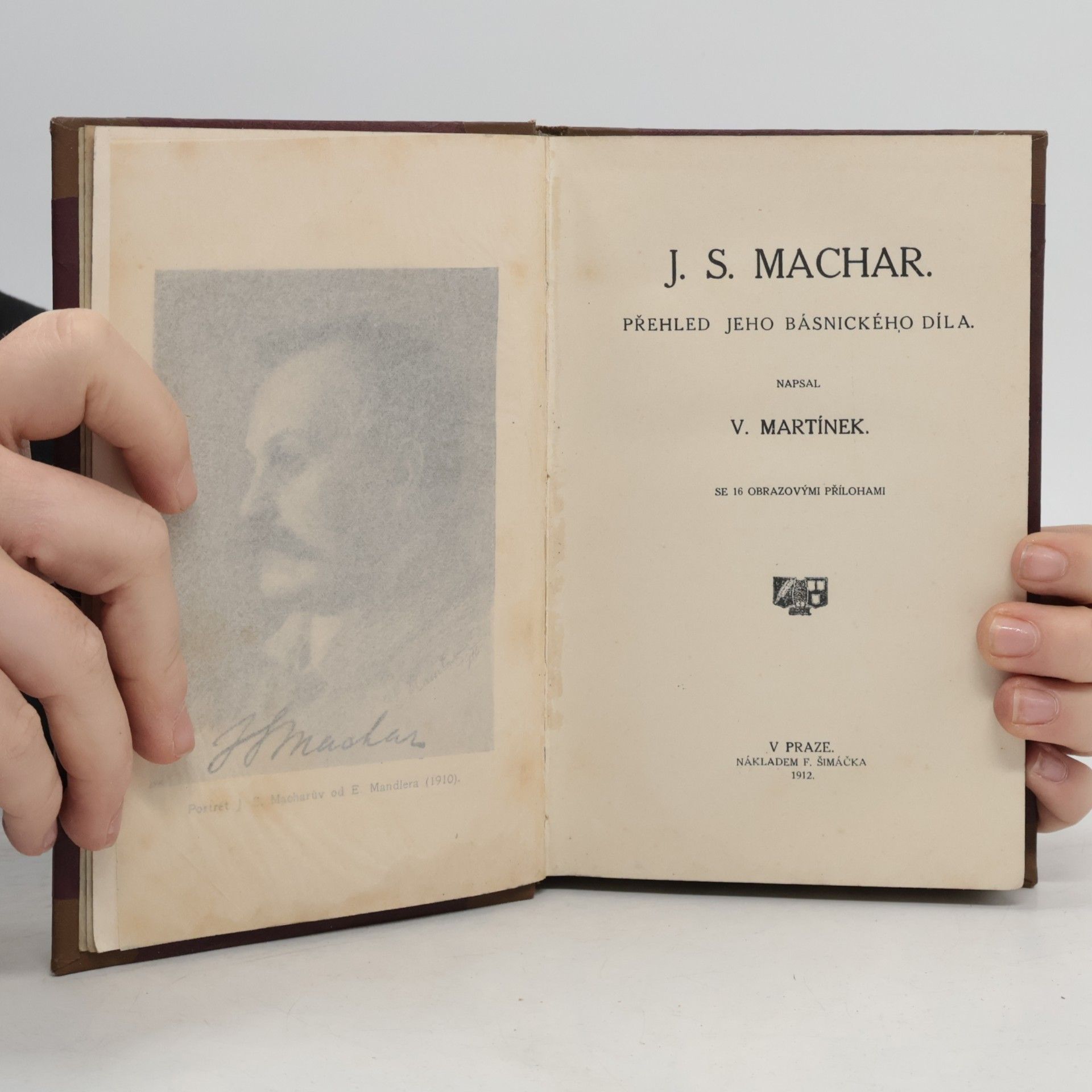 Josef Svatopluk Machar J. S. Machar. Přehled jeho básnického díla