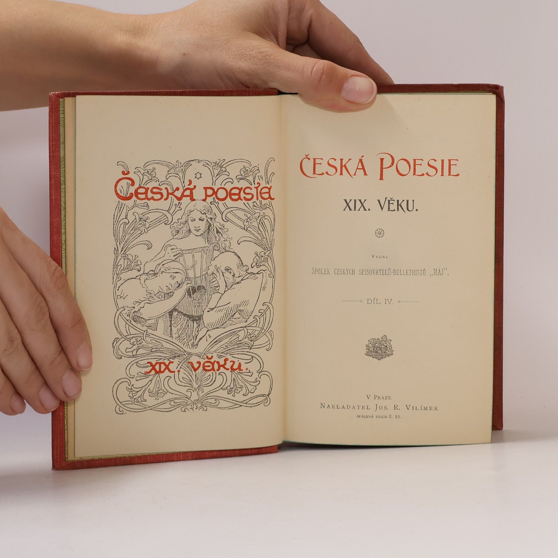 Collectif d'auteurs Česká poesie XIX. věku. Díl IV