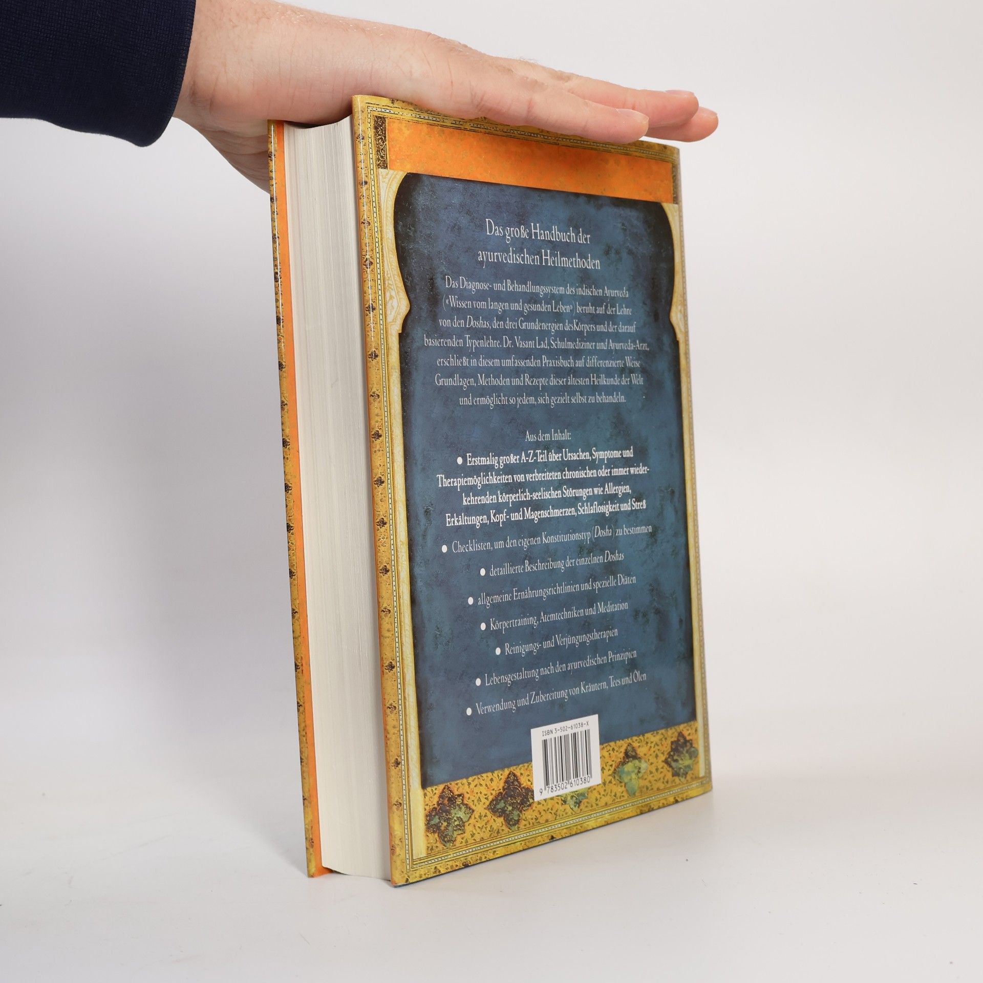 Vasant Lad Selbstheilung mit Ayurveda