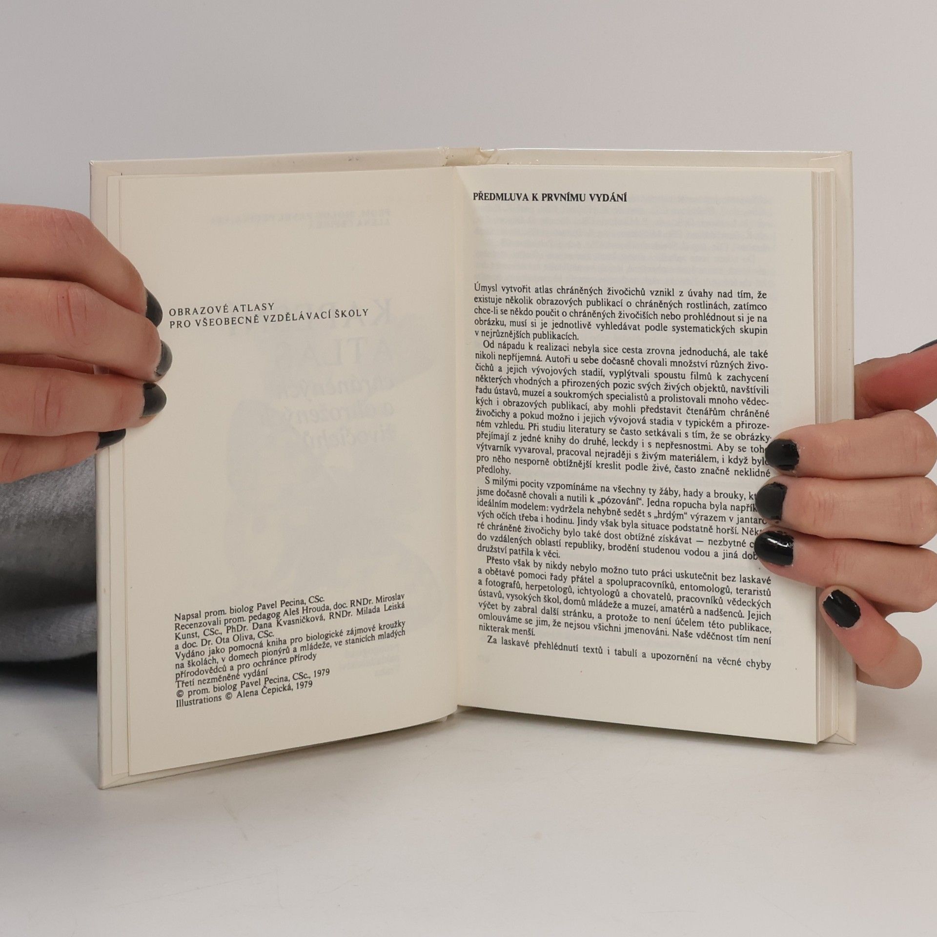Alena Čepická Kapesní atlas chráněných a ohrožených živočichů 1