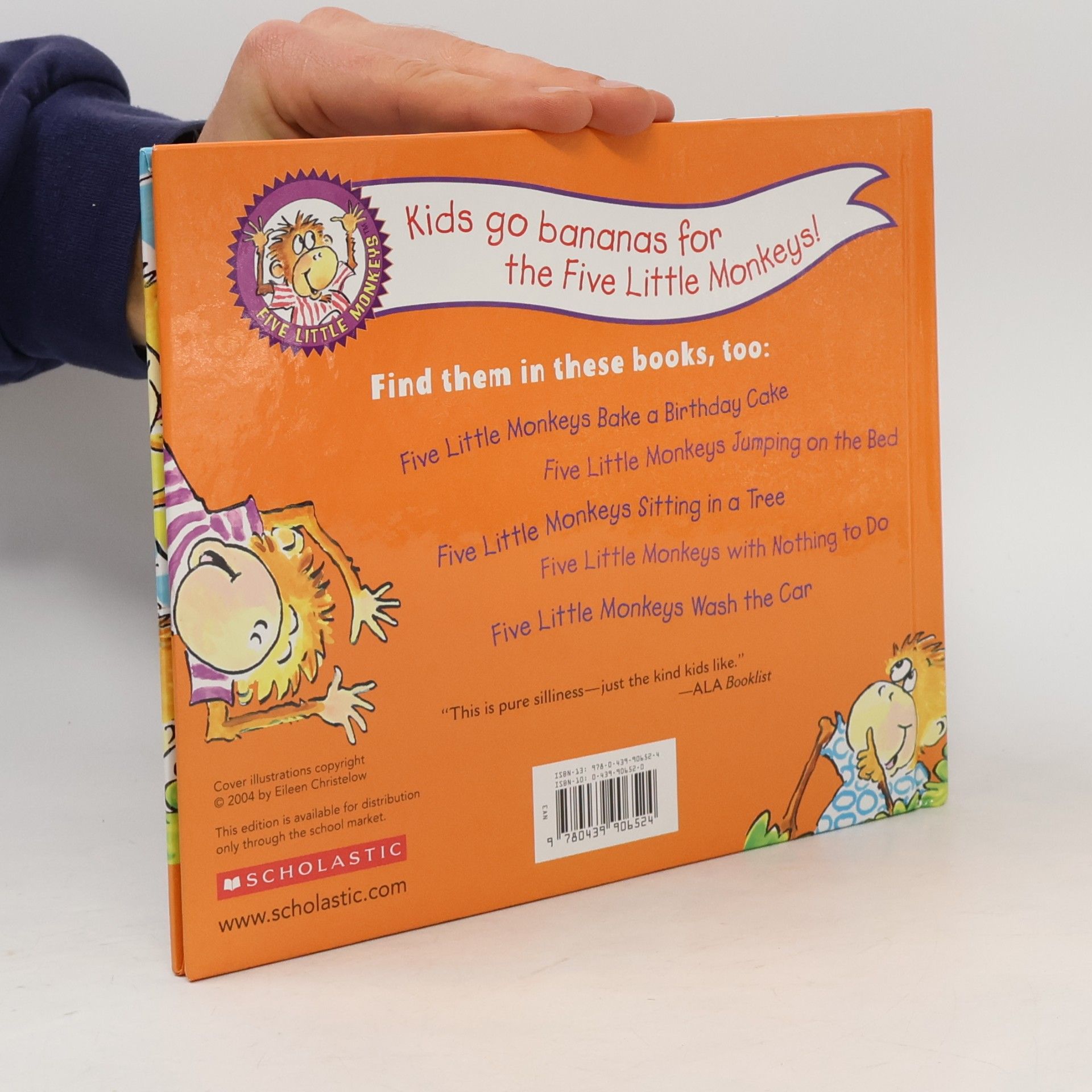 Eileen Christelow Five Little Monkeys Play Hide-and-seek