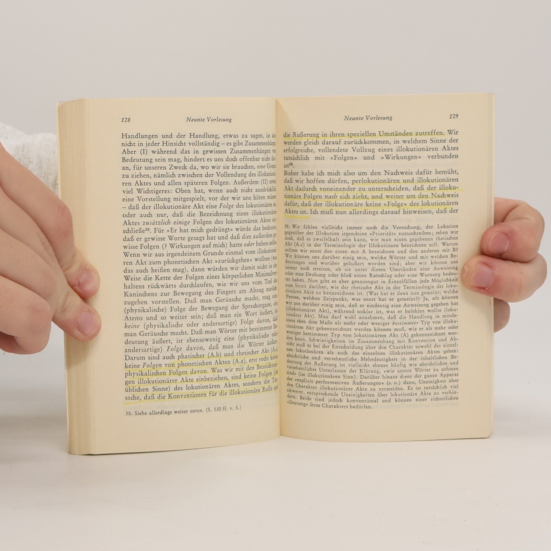 J. L. Austin Zur Theorie der Sprechakte