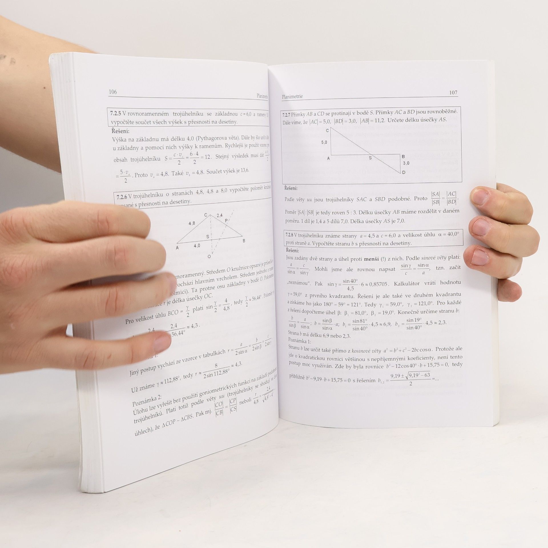 Miroslav Hruška Státní maturita z matematiky v testových úlohách včetně řešení