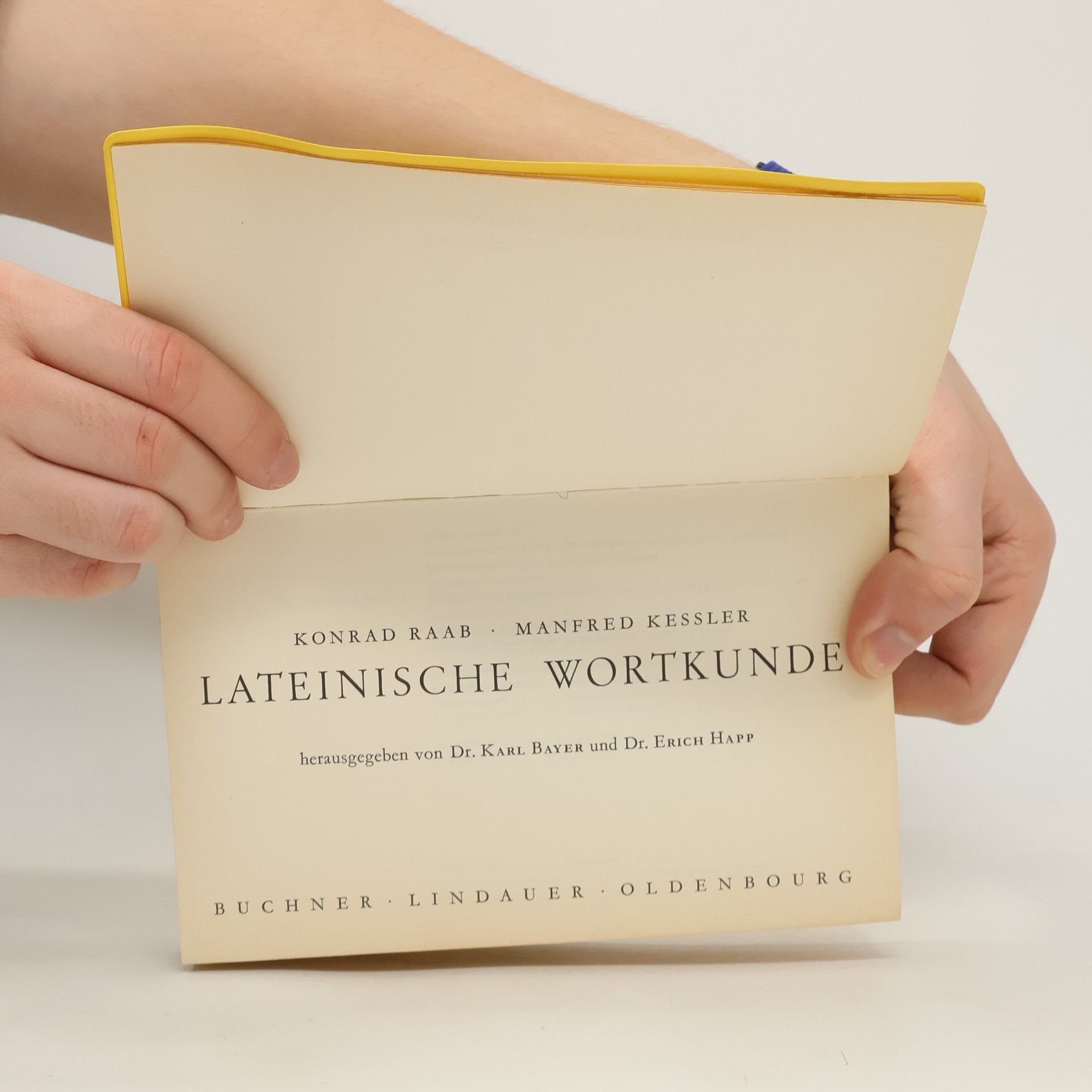Manfred Kessler Lateinische Wortkunde